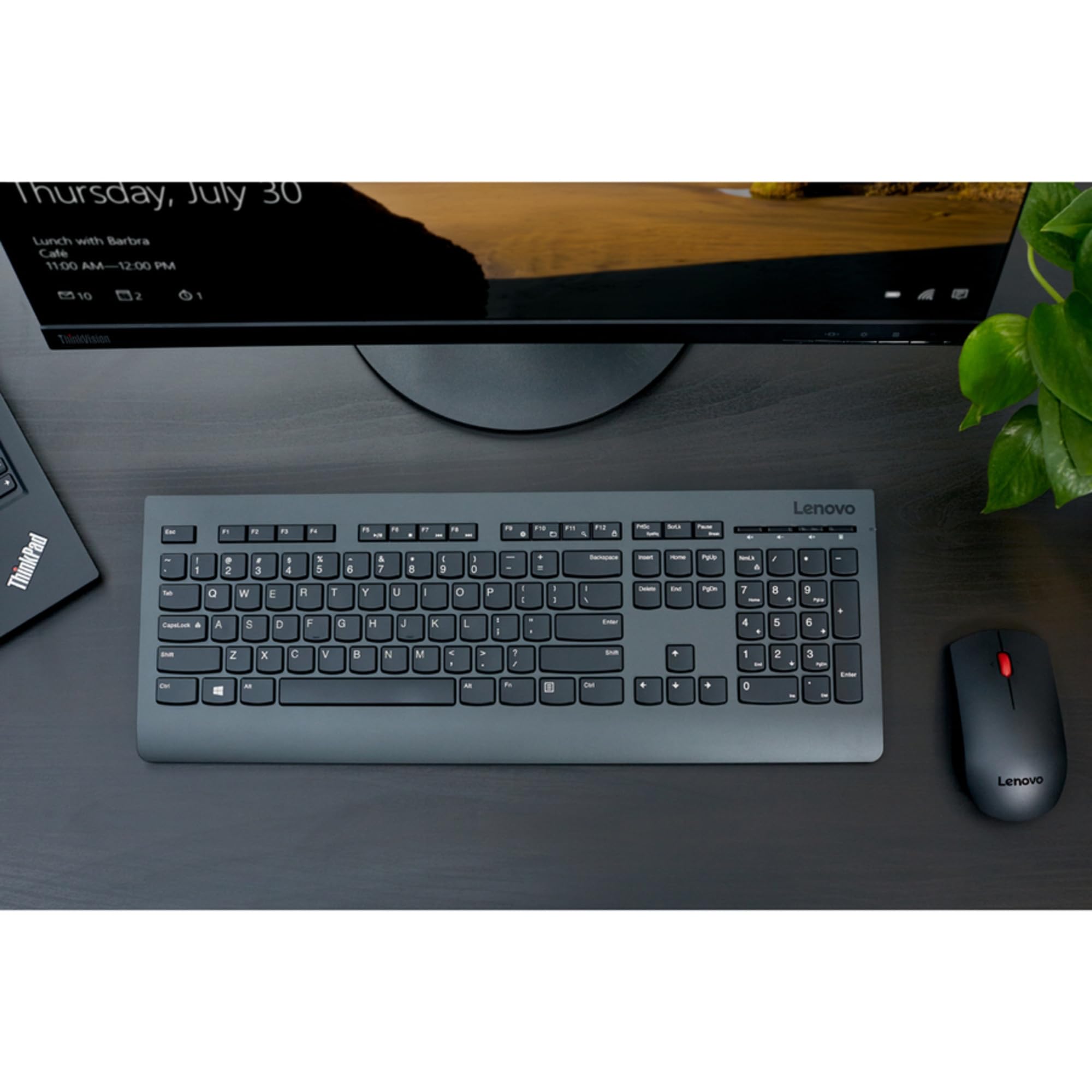 This Sleek And Stylish Full Size Keyboard And Mouse Combo Offers Exceptional Qua