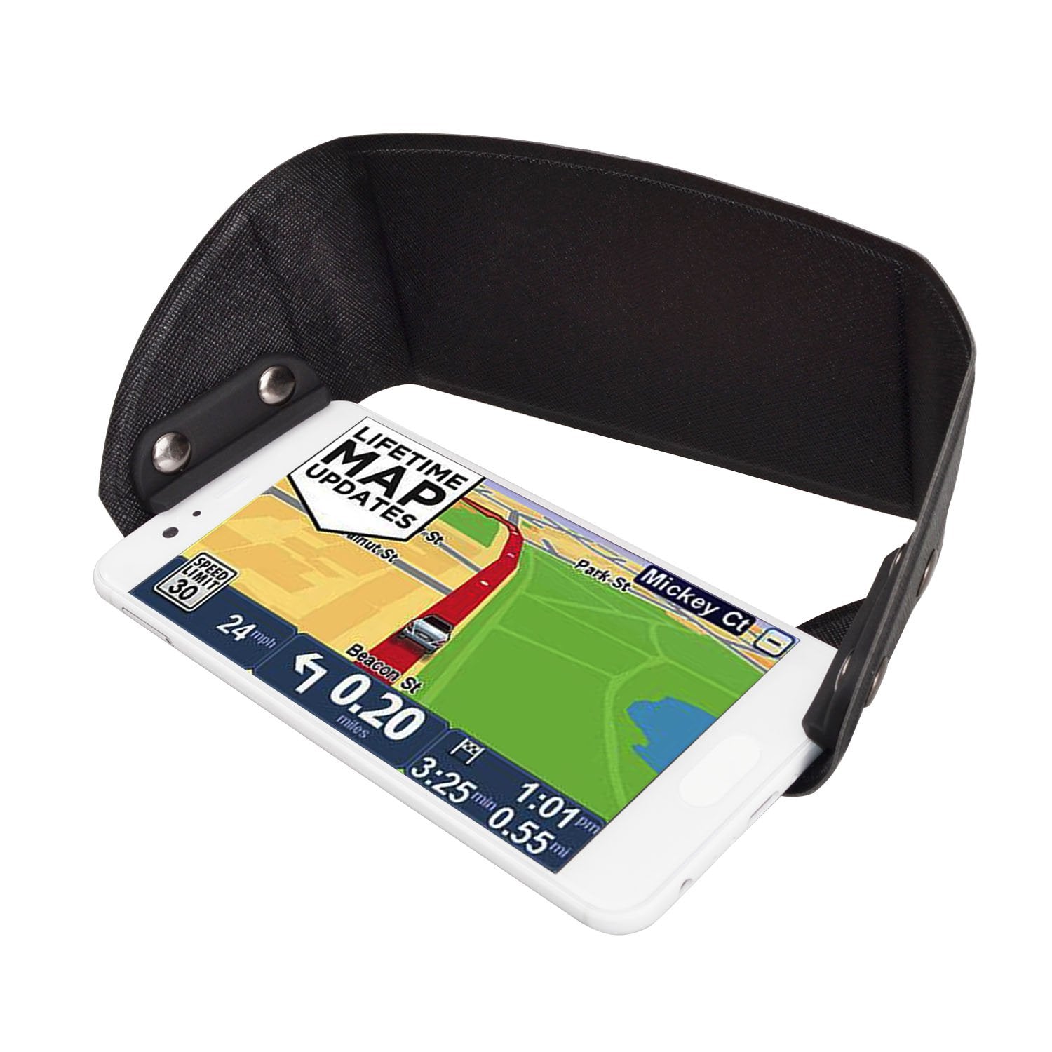 Tfy Universal Phone Sun Shade & Glare Visor Shield For 4.5 To 6.1 Inch Smartphones   Compatible With Iphone 15/14 / 13/12 / Xs/X