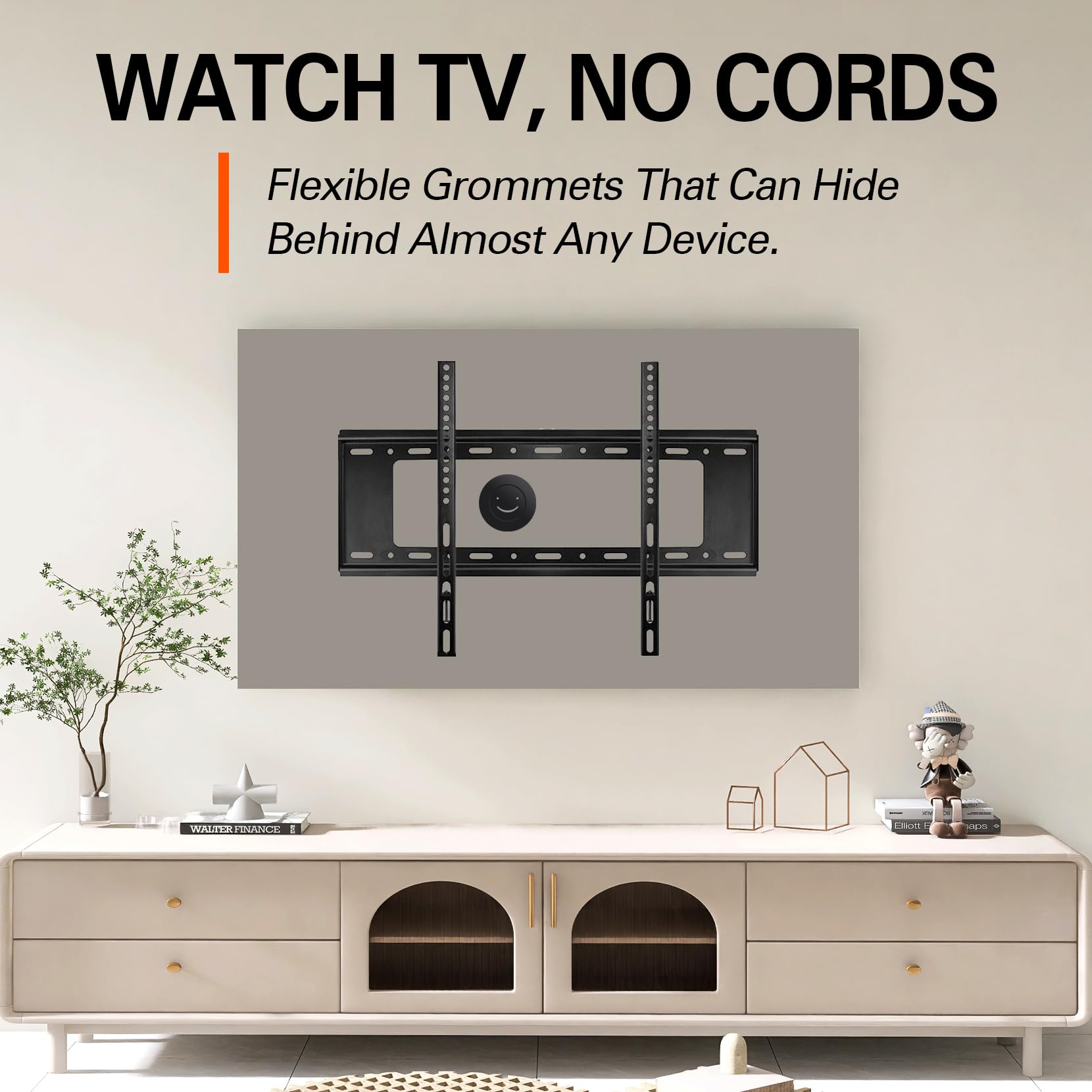 Julaiwy In Wall Cable Management Kit Hides Tv Wires Behind The Wall, Cable Hider For Wall Mount Tv Cable Hider Wall Kit, Tv Cord