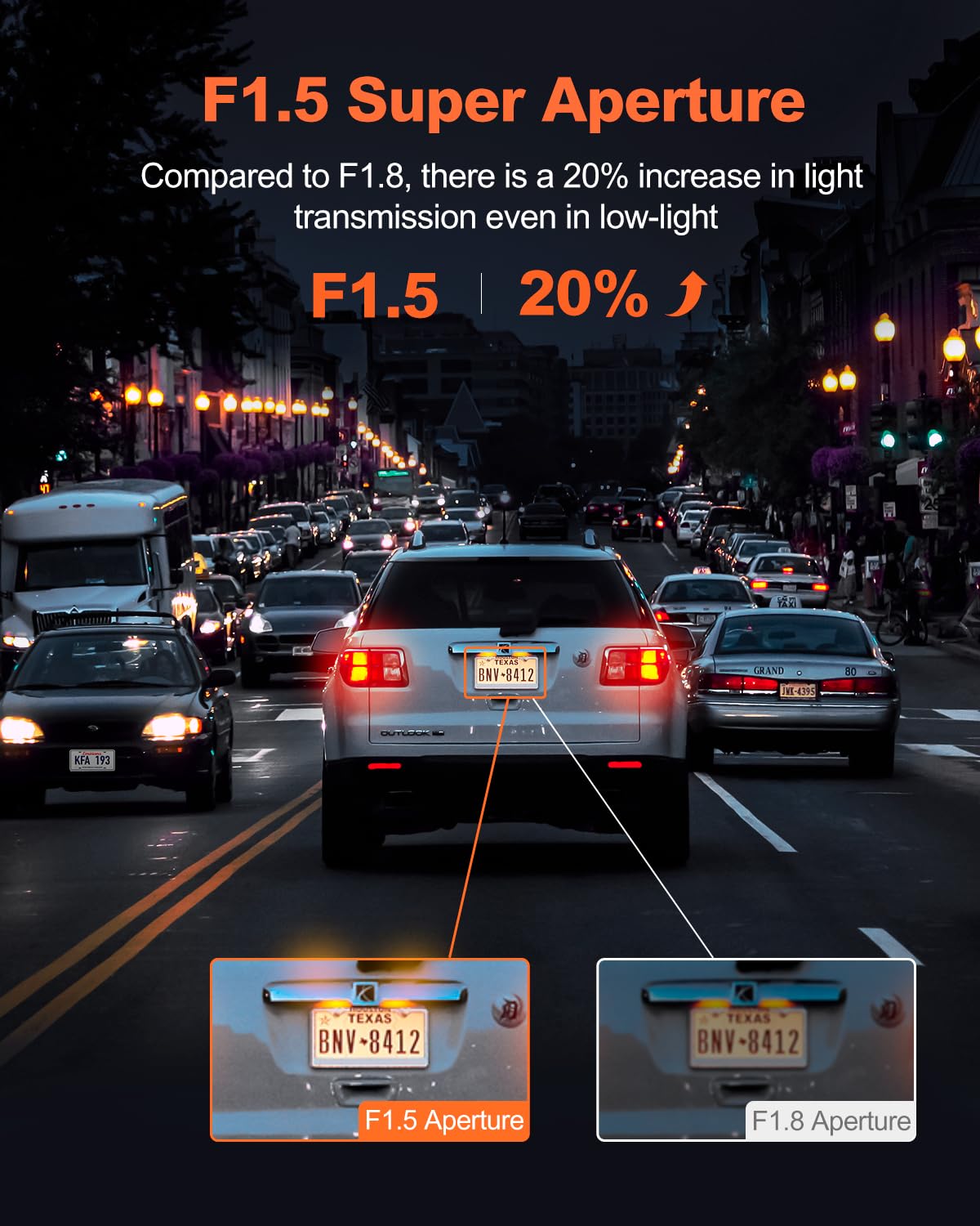 Yeecore 4K Dash Cam, Built In Wifi Gps, Touch Screen Car Camera, 24Hr Parking Monitor, Loop Recording, Dash Camera For Cars With