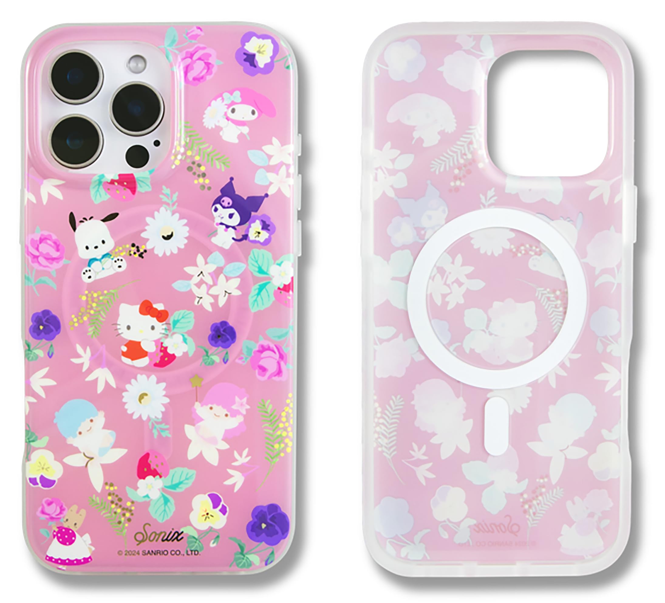 Sonix X Sanrio Case For Iphone 16 Pro Max | Compatible With Magsafe | 10Ft Drop Tested | Hello Kitty And Friends Floral