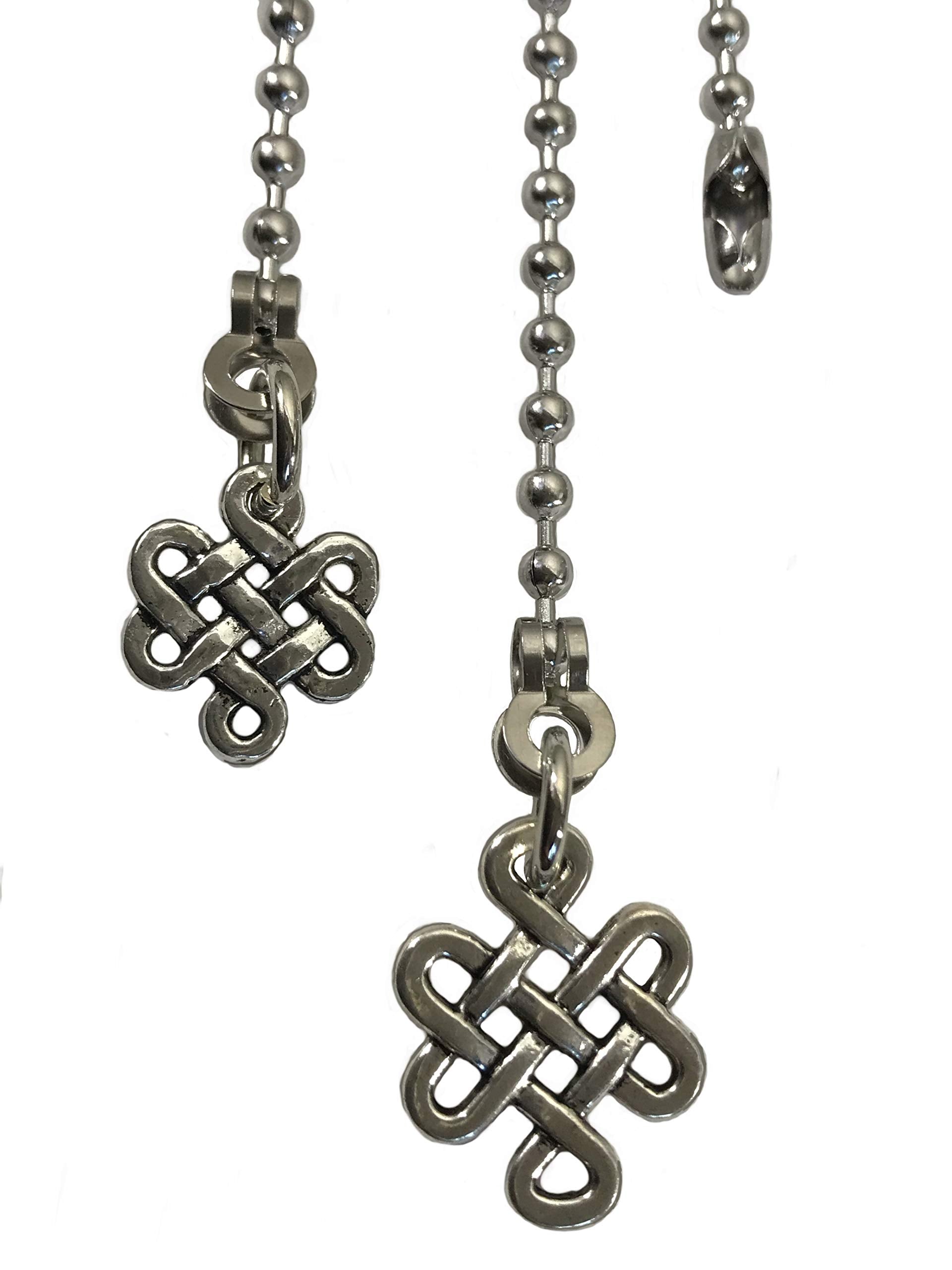 Celtic Infinity Knot Set Fan Light Pull Chain Replacement Extender