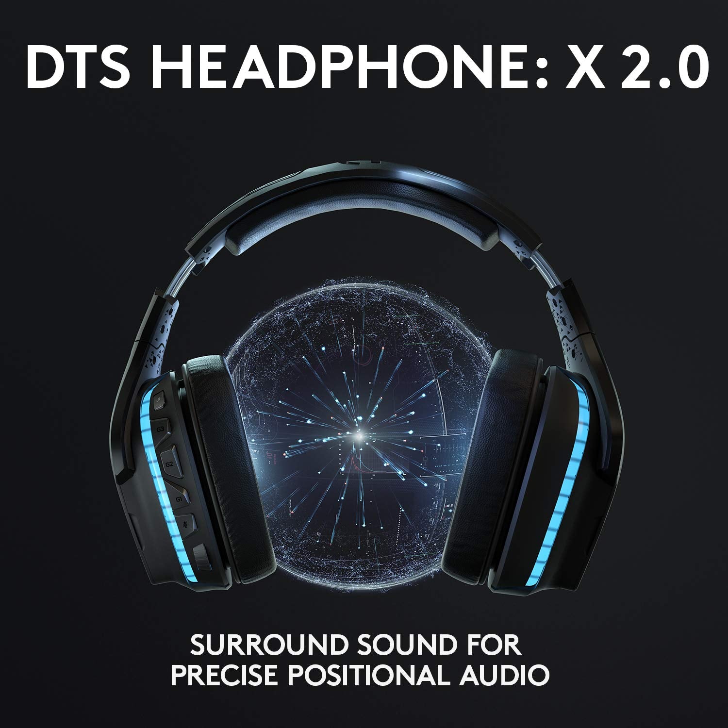 Logitech G635 Dts, X 7.1 Surround Sound Lightsync Rgb Pc Gaming Headset