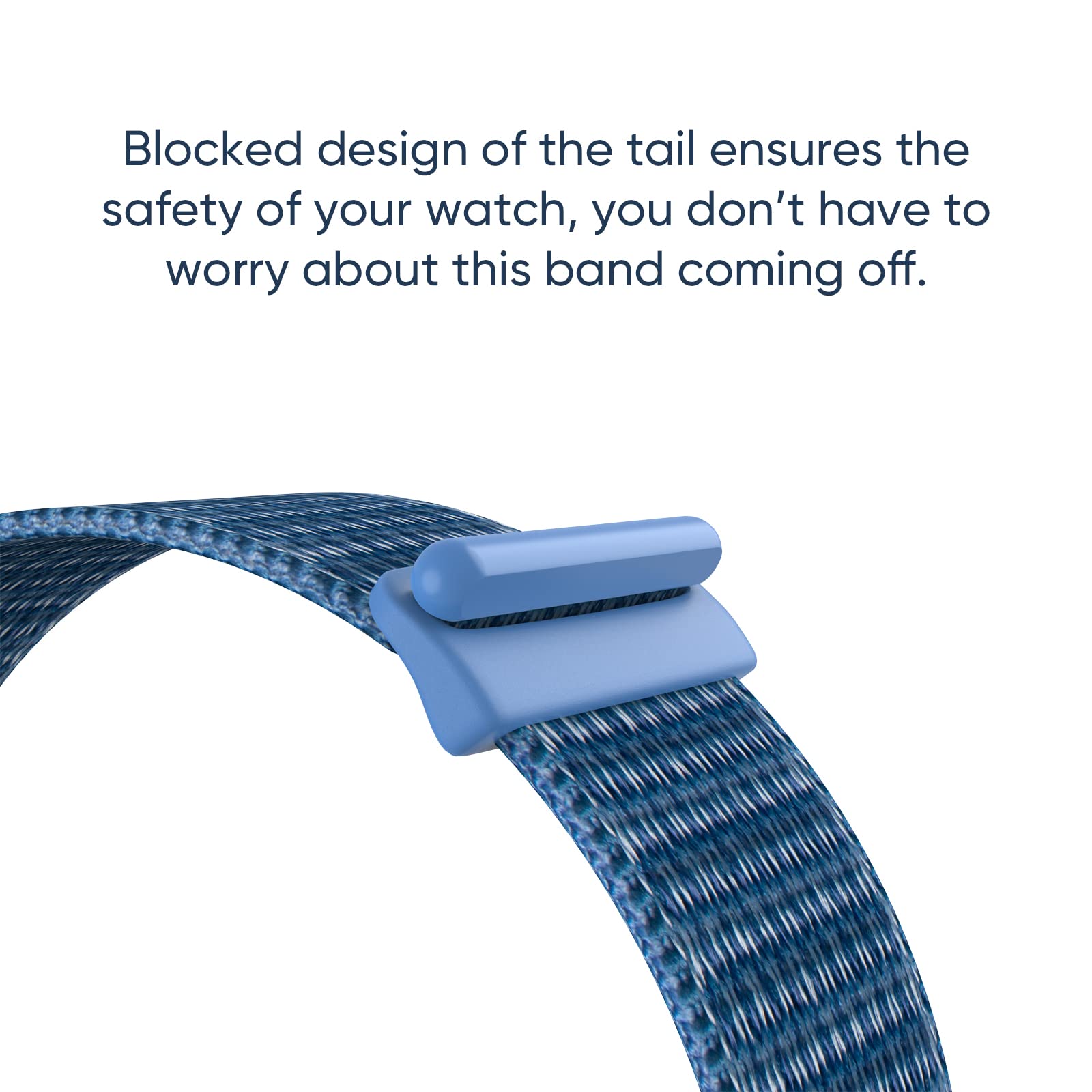 Nylon Sport Loop Bands For Apple Watch Band 38Mm 40Mm 41Mm 42Mm 44Mm 45Mm, Blue Adjustable Stretchy Elastic Braided Strap Wristb