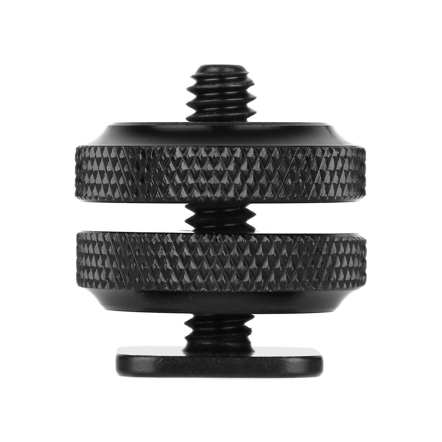 Chromlives Camera Hot Shoe Mount Hot Shoe Adapter Hot Shoe Connector W/ 1/4 Inches 20 Tripod Screw Flash Shoe Mount Monitor Brac