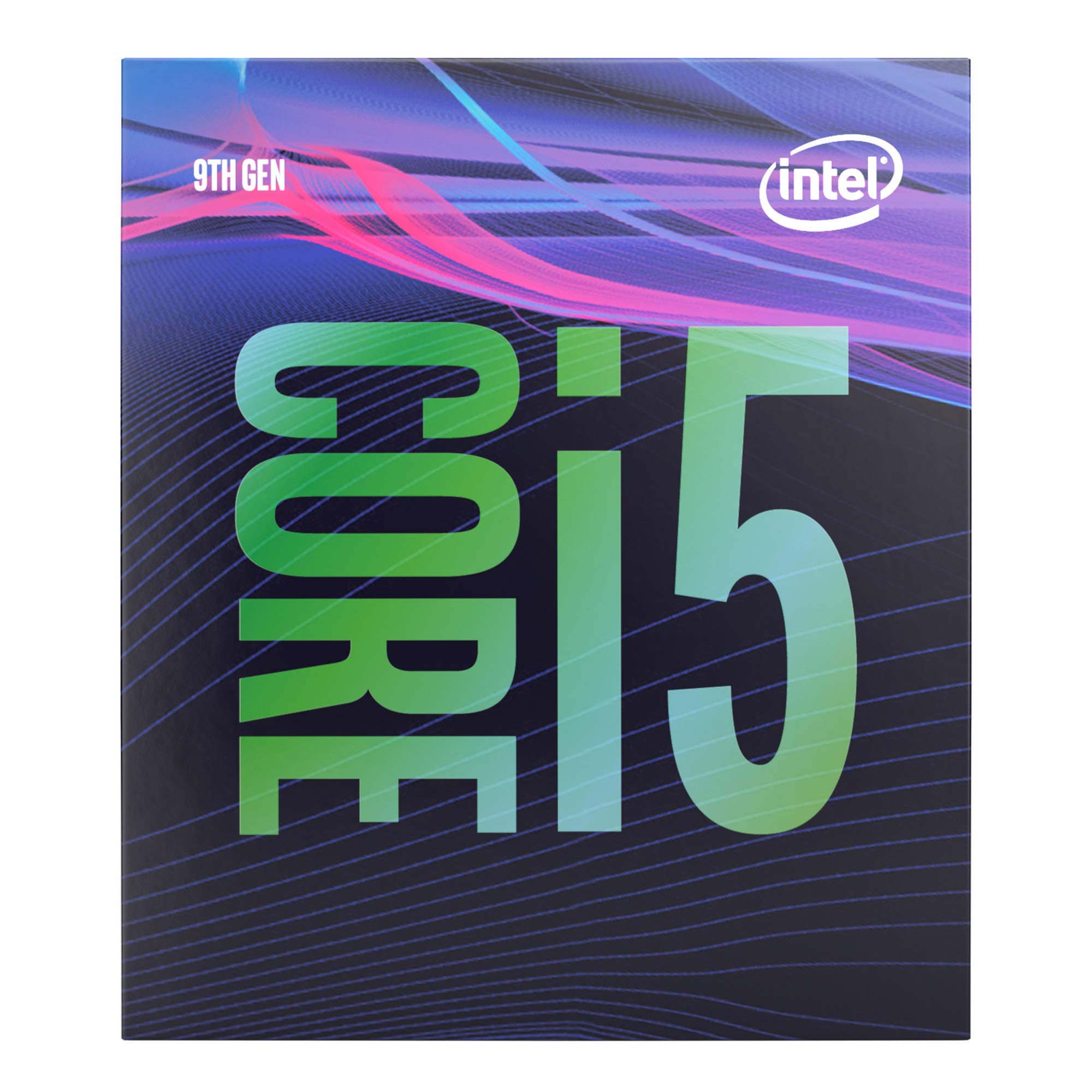 Intel Core i5-9400 Desktop Processor - 6 Cores, 2.90 GHz up to 4.10 GHz Turbo, LGA1151, 300 Series, 65W
