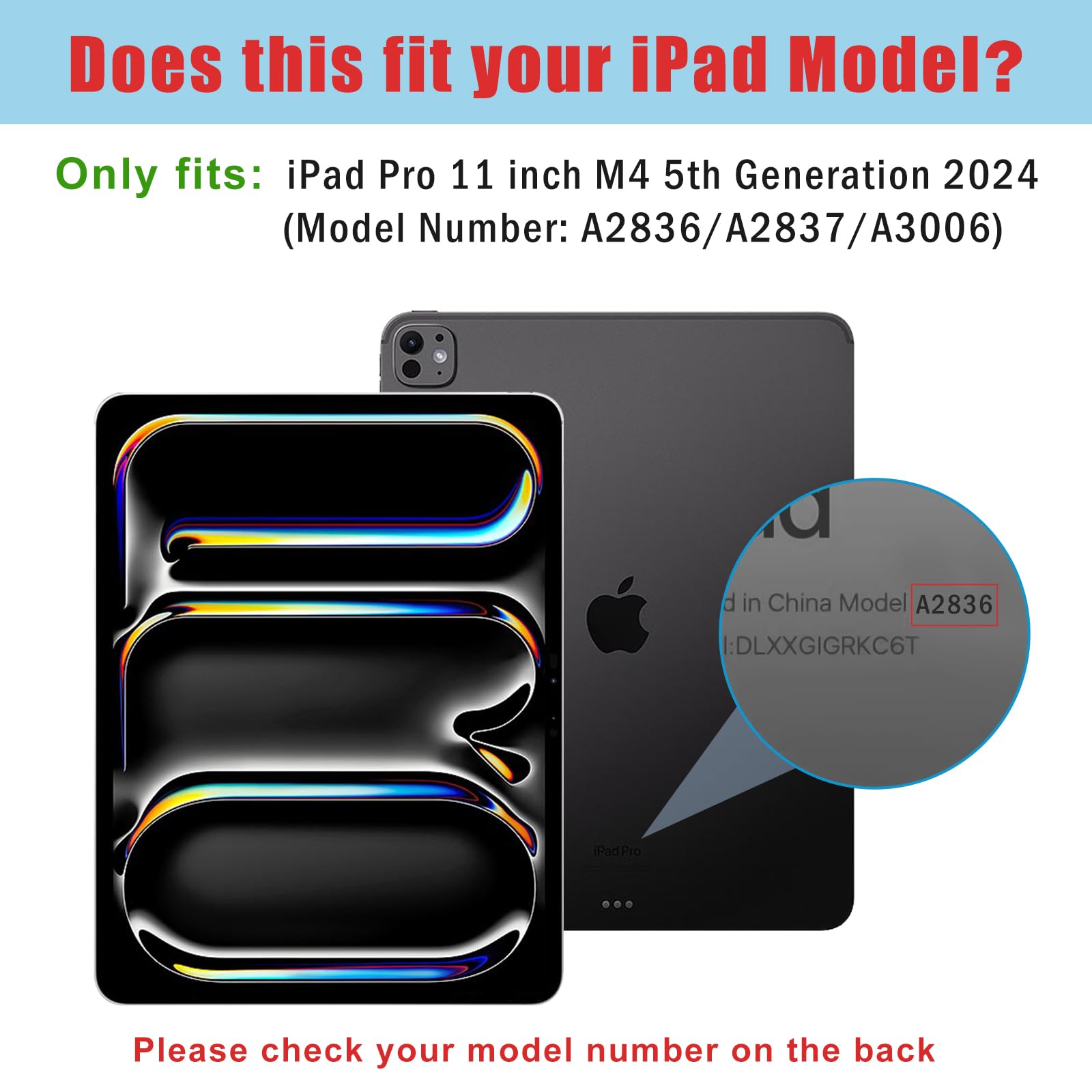 Procase 1 Pack Screen Protector For Ipad Pro 11 Inch M4 2024, Privacy Anti Spy Tempered Glass Film For Ipad Pro 11'' 5Th Generat