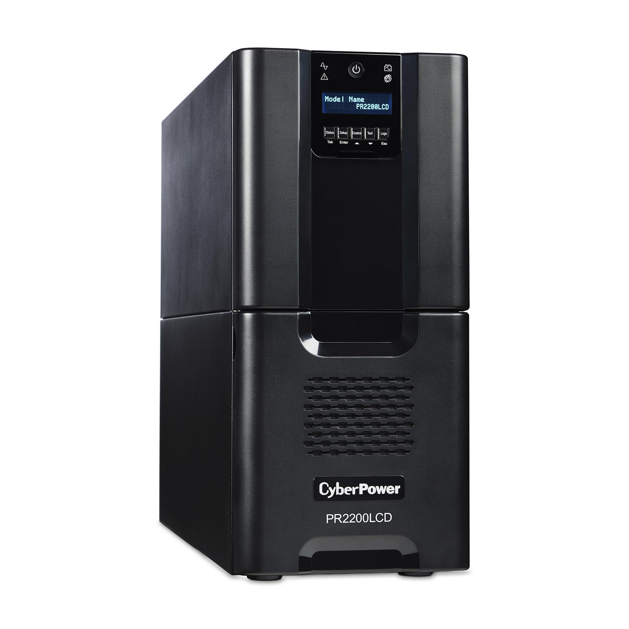 Cyberpower Pr2200Lcd Smart App Sinewave Ups System, 2200Va/1980W, 10 Outlets, Avr, Tower