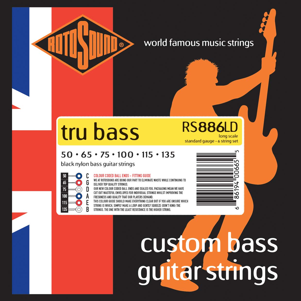 Rotosound Tru Bass 88, Musical Instrument (Rs886Ld)