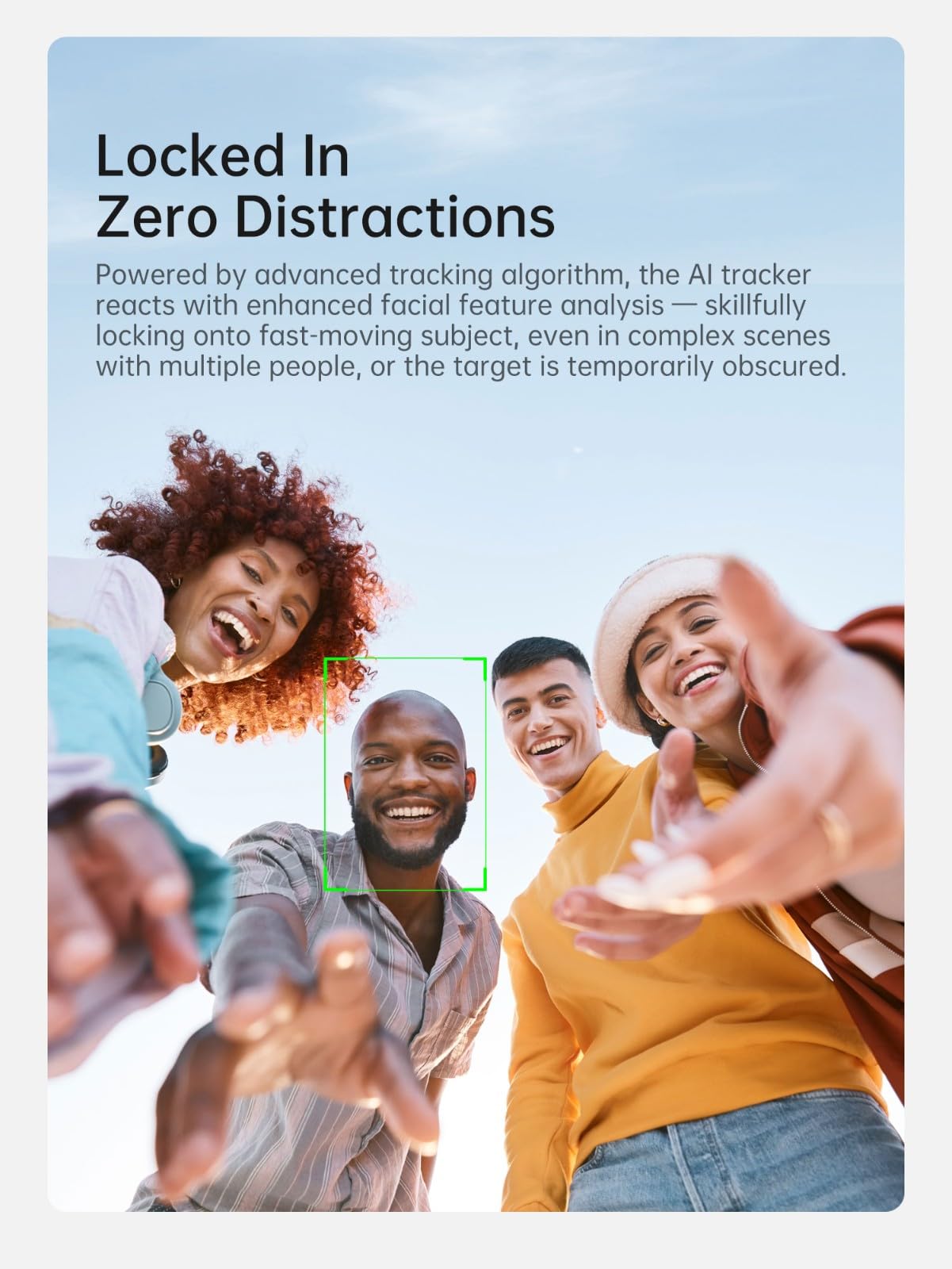 Hohem Isteady V3 Ultra Gimbal Stabilizer For Iphone,Phone Gimbal With Ai Tracking & Fill Light,Built-In Extendable Rod & Tripod,