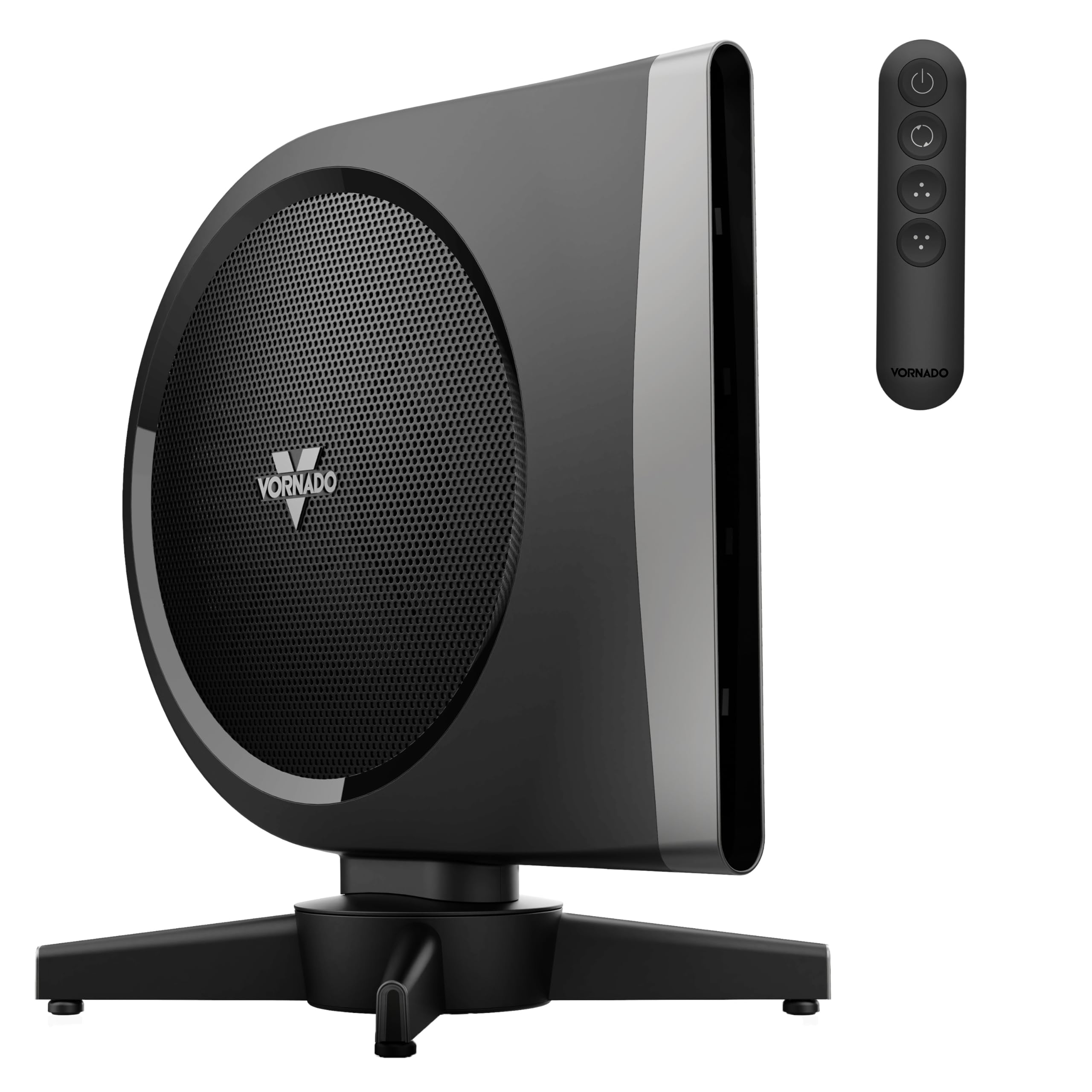 Vornado STRATA Compact Oscillating Fan with Remote, 19 Inch, High Velocity Air Circulator, Quiet Powerful Fan, 5 Speeds, Touch C