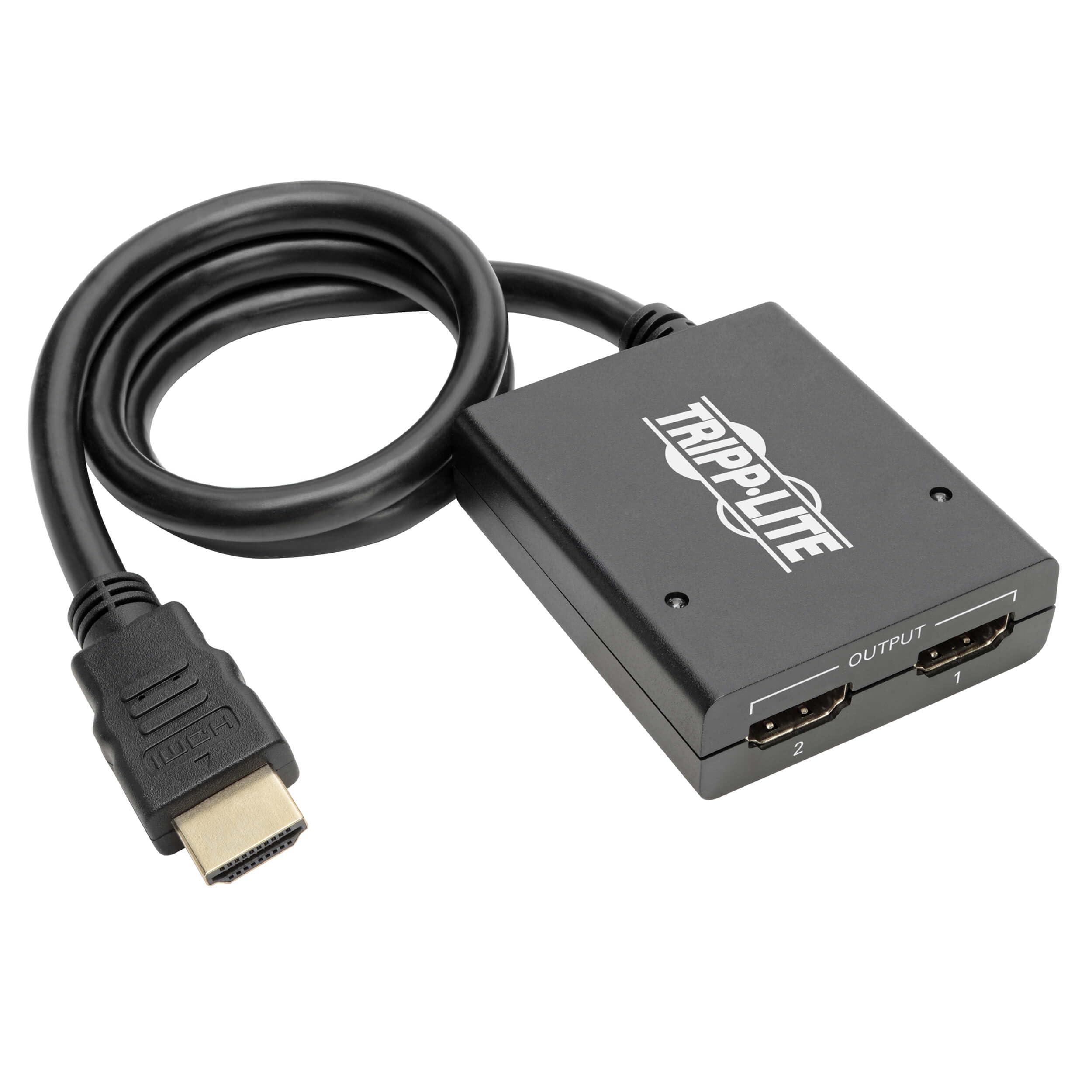 2 Port HDMI Splitter UHD 4K