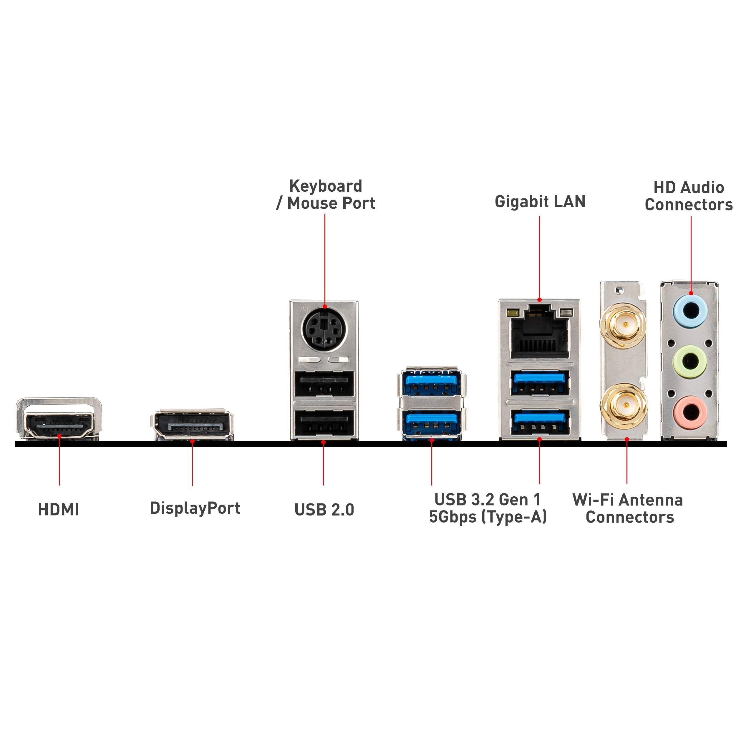 Msi Mag A520M Vector Wifi Gaming Motherboard (Amd Am4, Ddr4, Pcie 3.0, Sata 6Gb/S, 1* M.2, Usb 3.2 Gen 1, Hdmi/Dp, Wifi 5, Micro