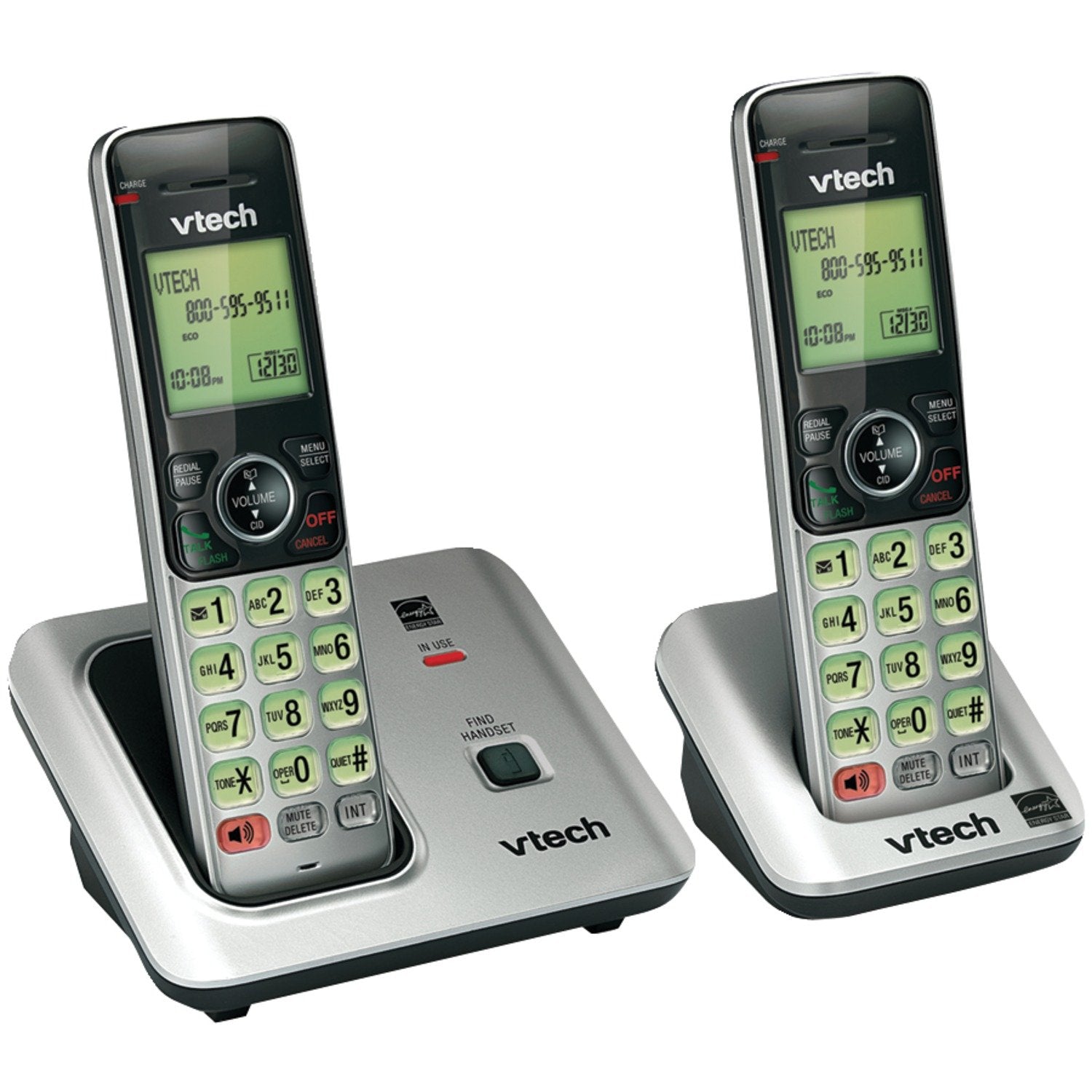 VTECH CS66192 DECT 6.0 CORDLESS PHONE WITH 2 HANDSETS (80861200)