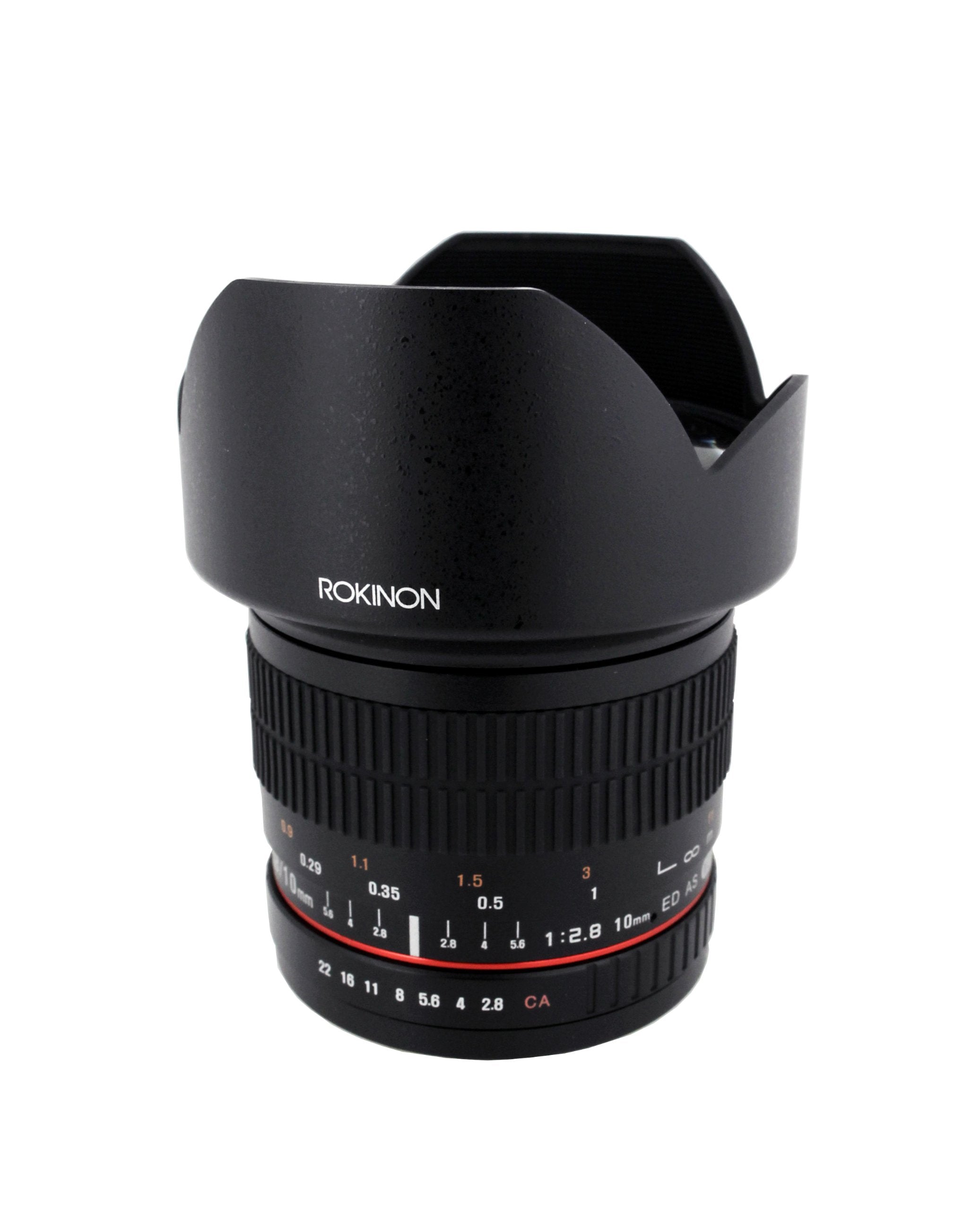 Rokinon 10mm F2.8 ED AS NCS CS Ultra Wide Angle Lens for Olympus and Panasonic Micro 4/3 (MFT) Mount Digital Cameras (10M-MFT) ,