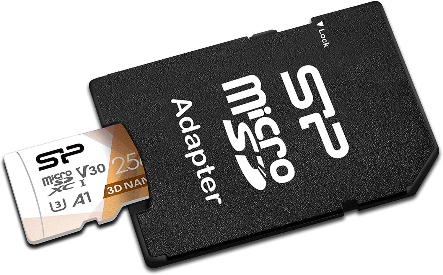 Silicon Power 2-Pack 256Gb Micro Sd Card U3 Nintendo-Switch Compatible, Sdxc Microsdxc High Speed Microsd Memory Card With Adapt
