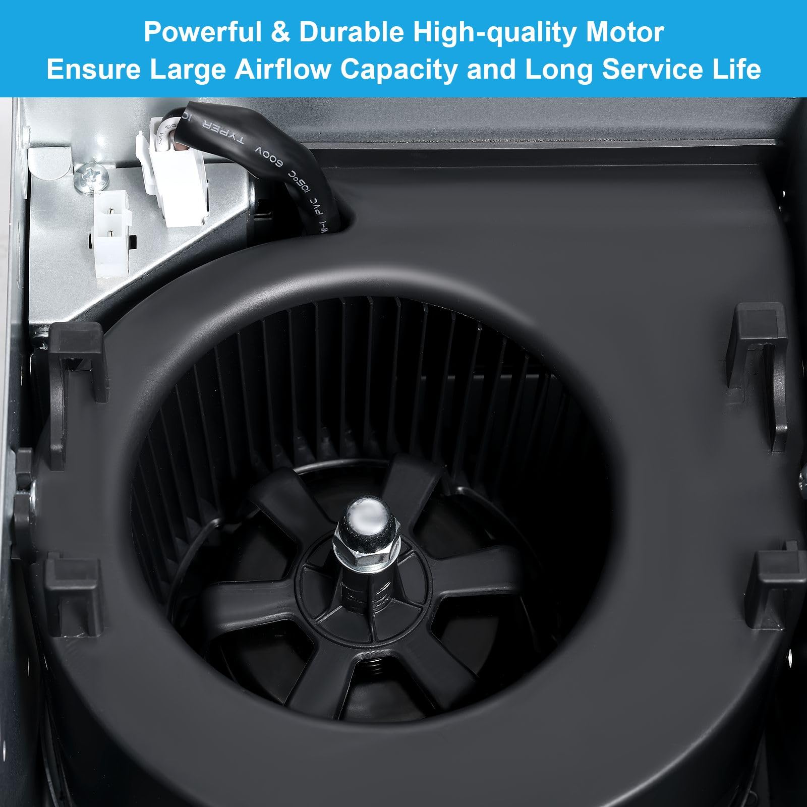 Joeaonz Bathroom Exhaust Fan With Light 110 Cfm Quiet 6500K 800Lm Household Ventilation Fan Light Combo, Energy Saving Ceiling M