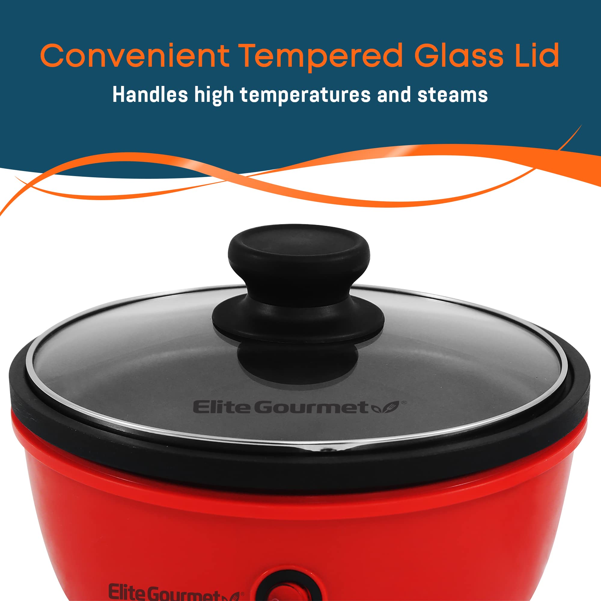 Elite Gourmet Egl 6101 Personal Stir Fry Griddle Pan, Rapid Heat Up, 650 Watts Non Stick Electric Skillet With Tempered Glass Li