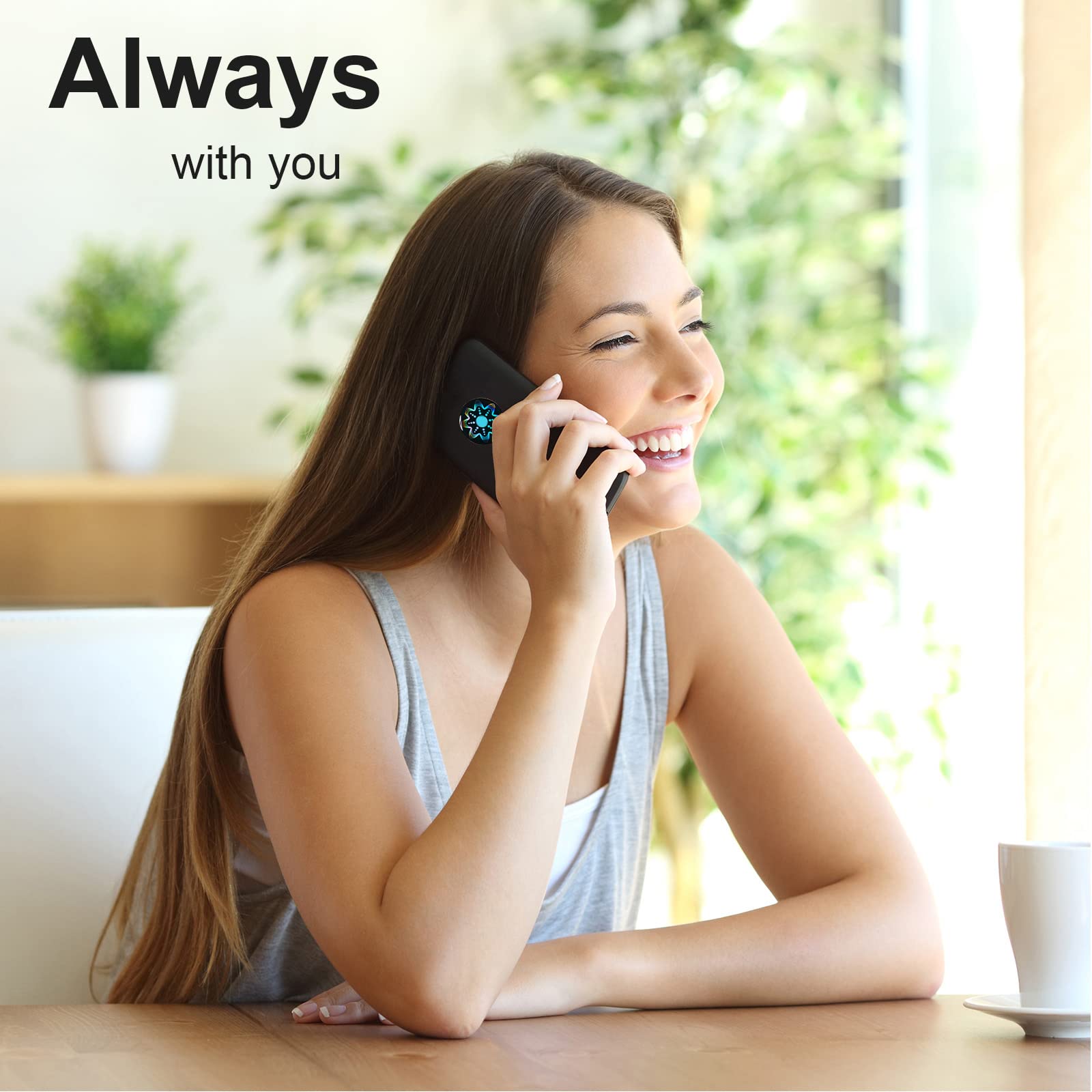 Zonon 18 Pieces Cell Phone Stickers Blockers Equipment Stickers Devices Accessories For Mobile Phones, Laptops Computers ()