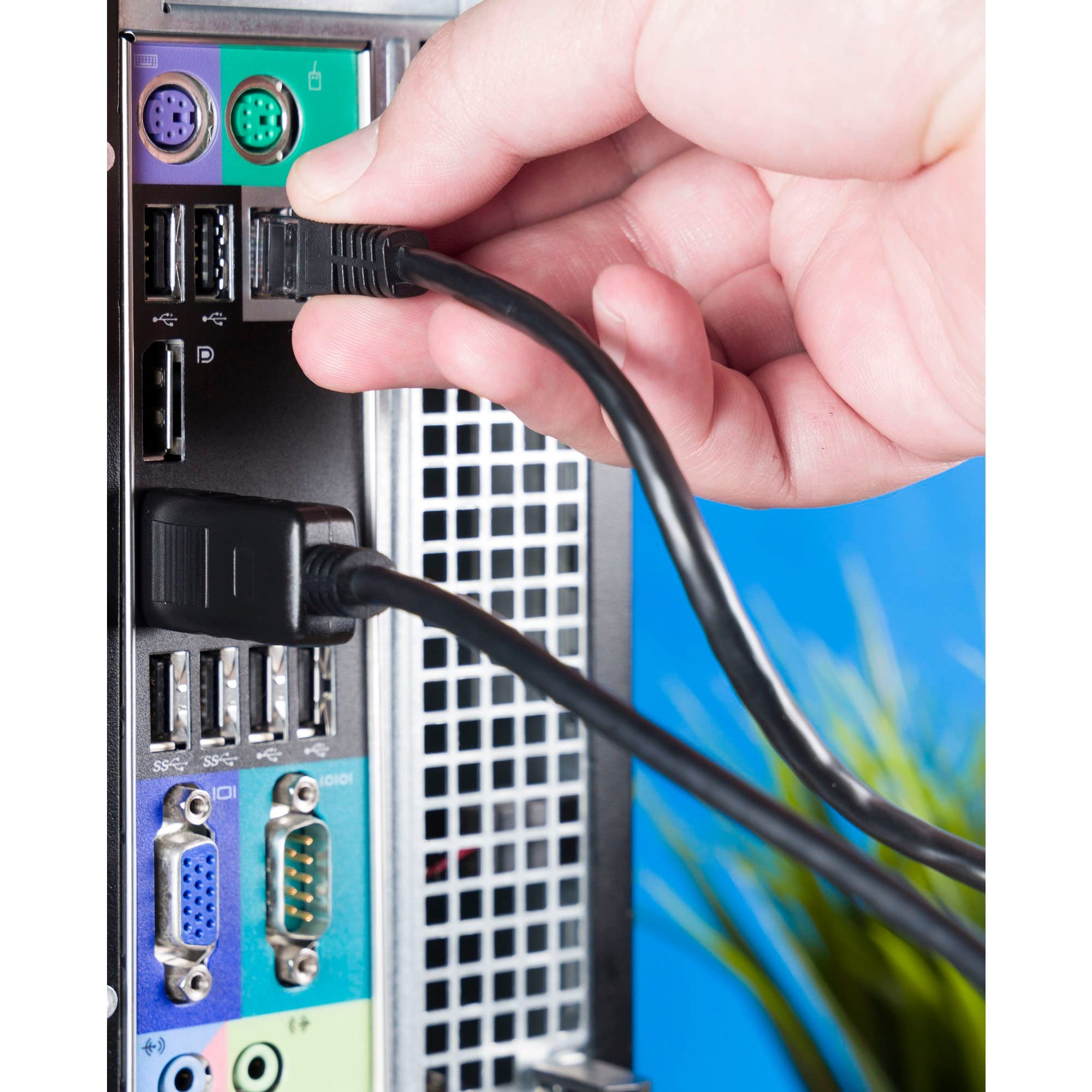 Ativa Cat 5E Network Cable, 14', Black