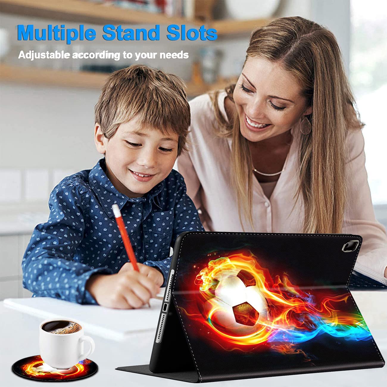 Som Lam Case For Ipad 10.2 8Th Gen 2020 / 7Th Gen 2019 / Ipad Air 10.5 Inch 2019 / Ipad Pro 10.5, Durable Shockproof Protective