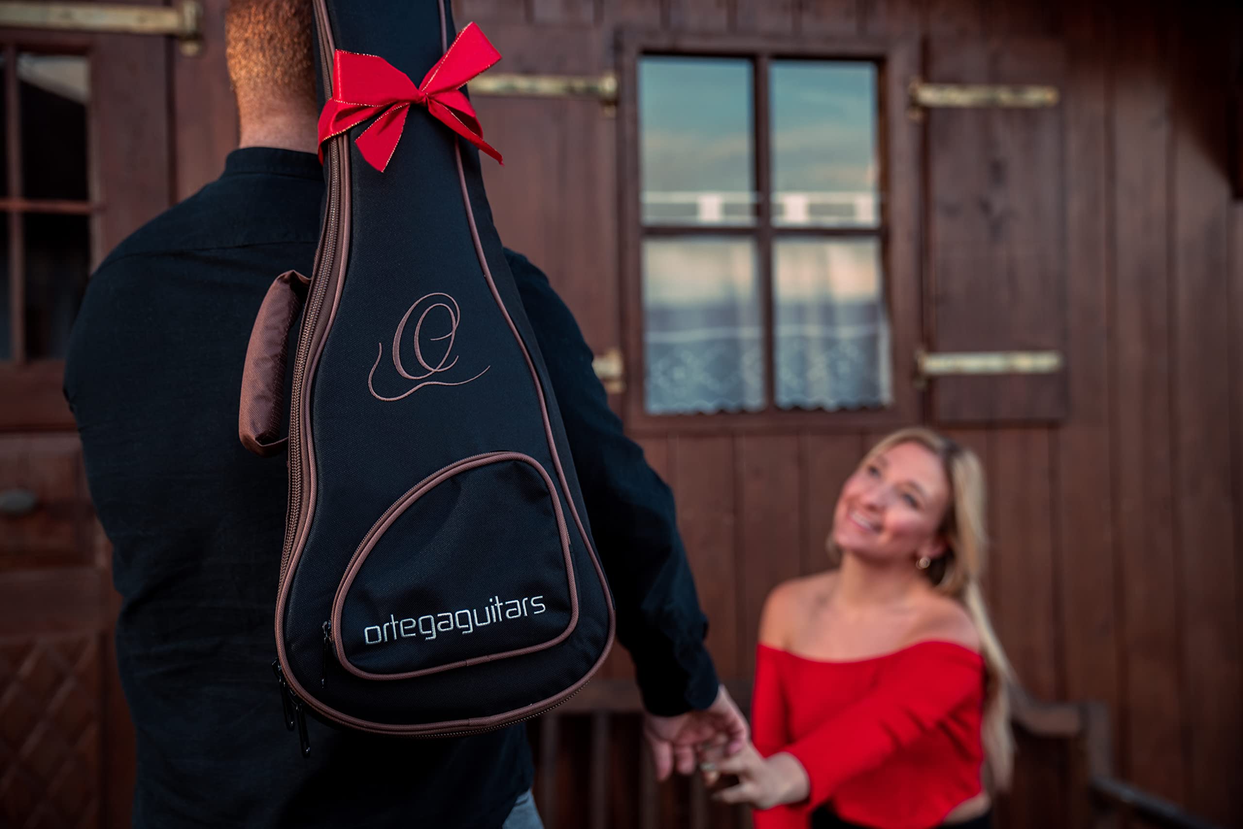 Horizon Series Revese Headstock Concert Acoustic-Electric Ukulele W/Bag