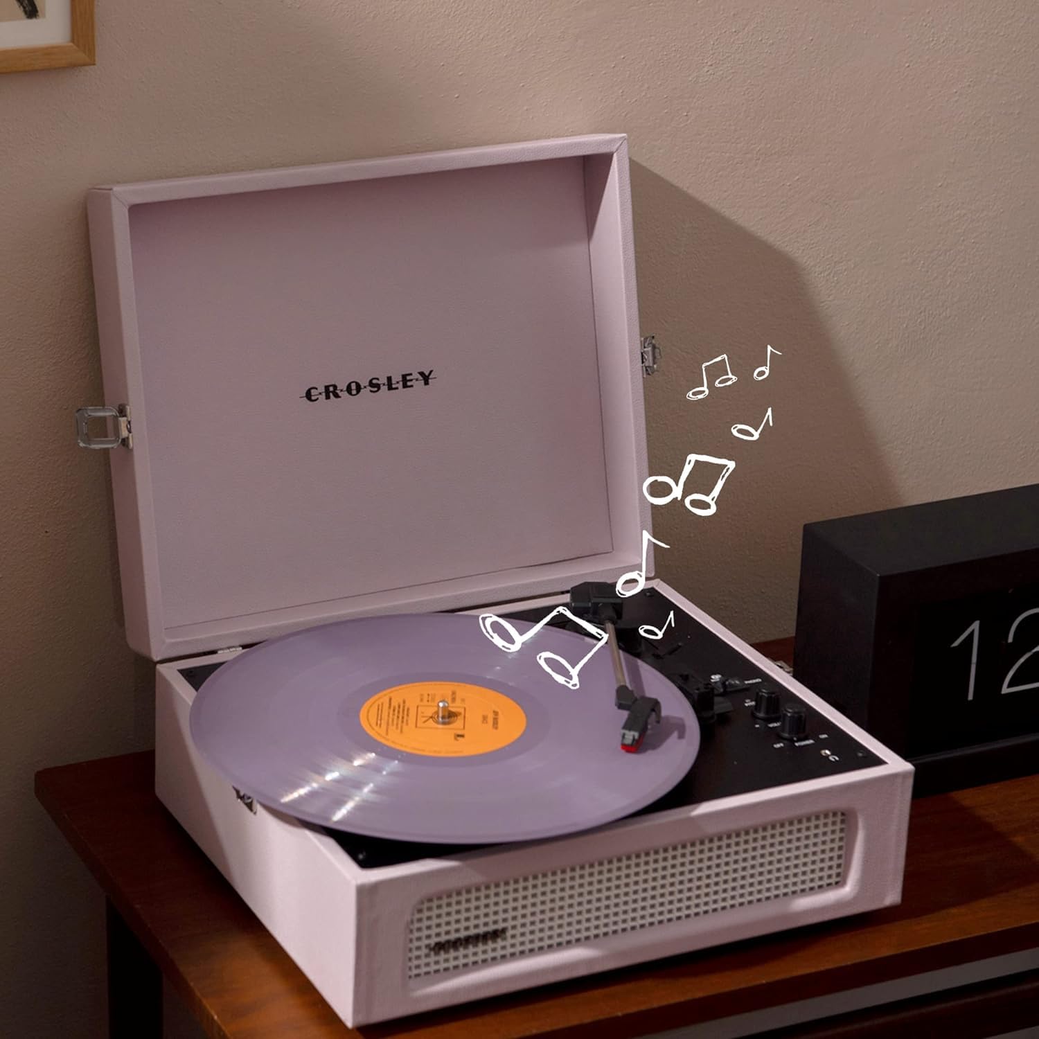 Crosley Crosley Voyager Amethyst - Bluetooth Portable Turntable