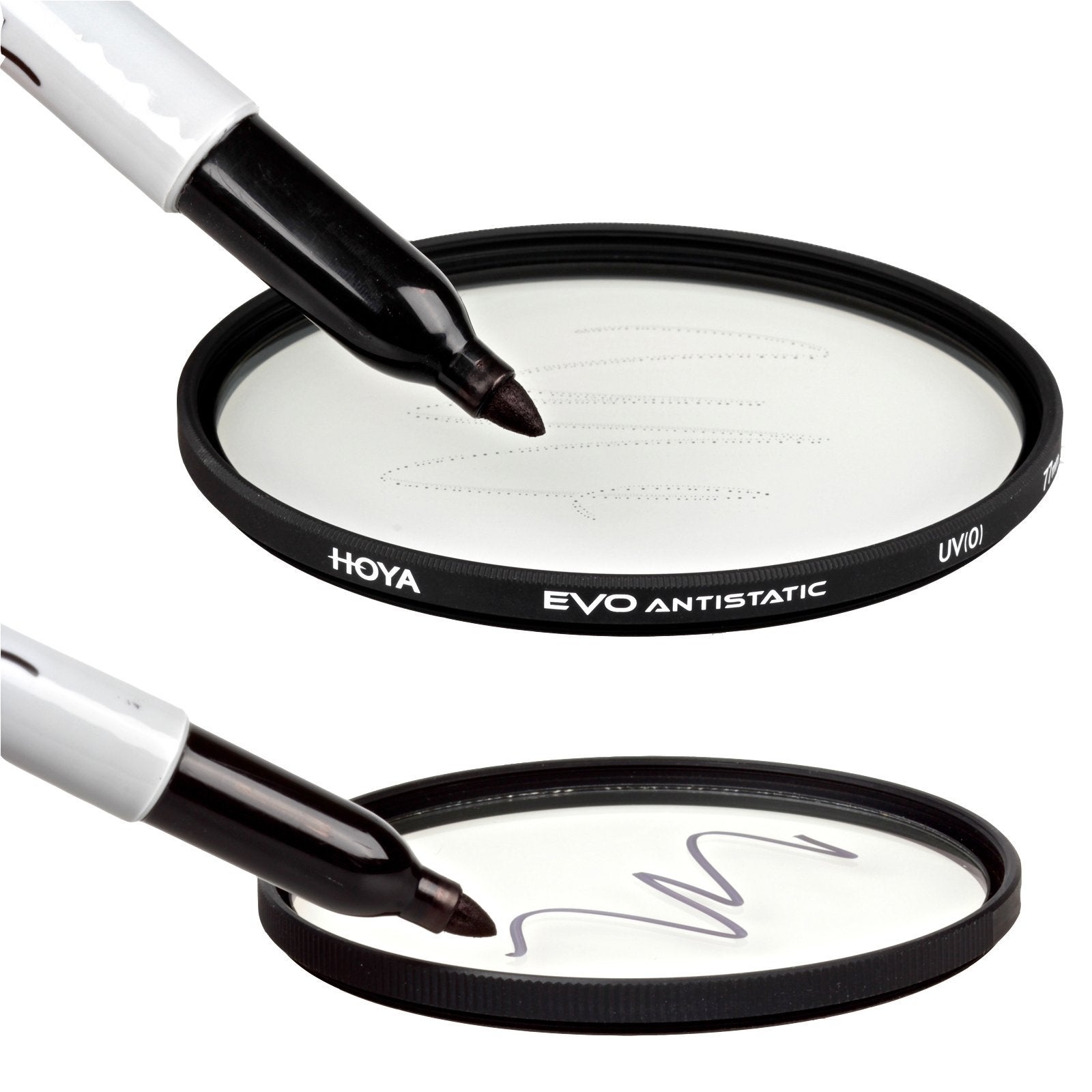 Hoya Evo Antistatic Uv Filter - 82Mm - Dust/Stain/Water Repellent, Low-Profile Filter Frame