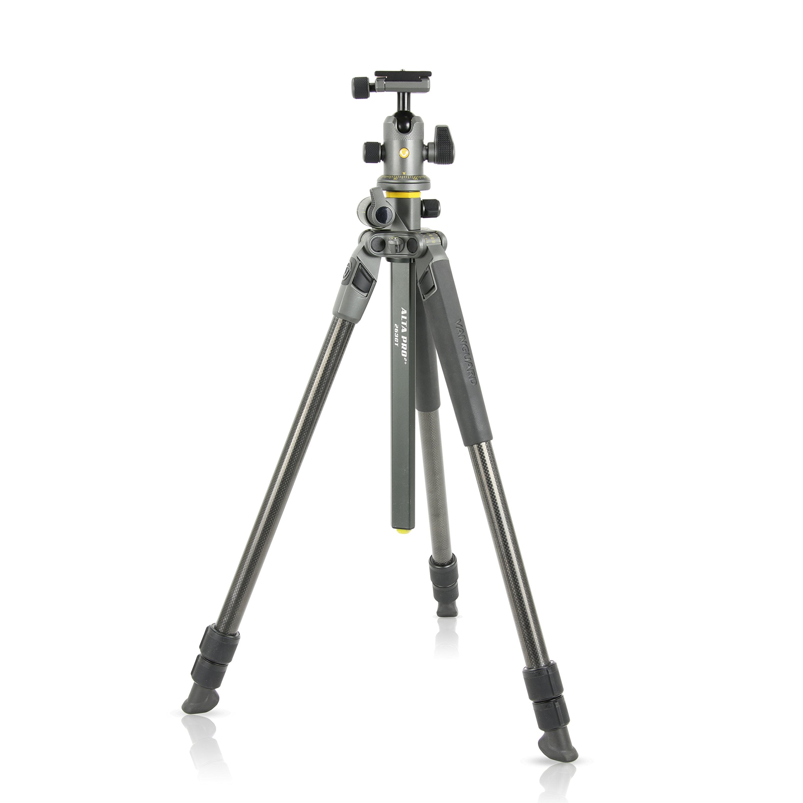 Vanguard Alta Pro 2+ 263Cb 100 Carbon Fiber Tripod With Alta Bh 100 Ball Head And Multi Angle Center Column For Sony, Nikon, Canon Dslr Cameras