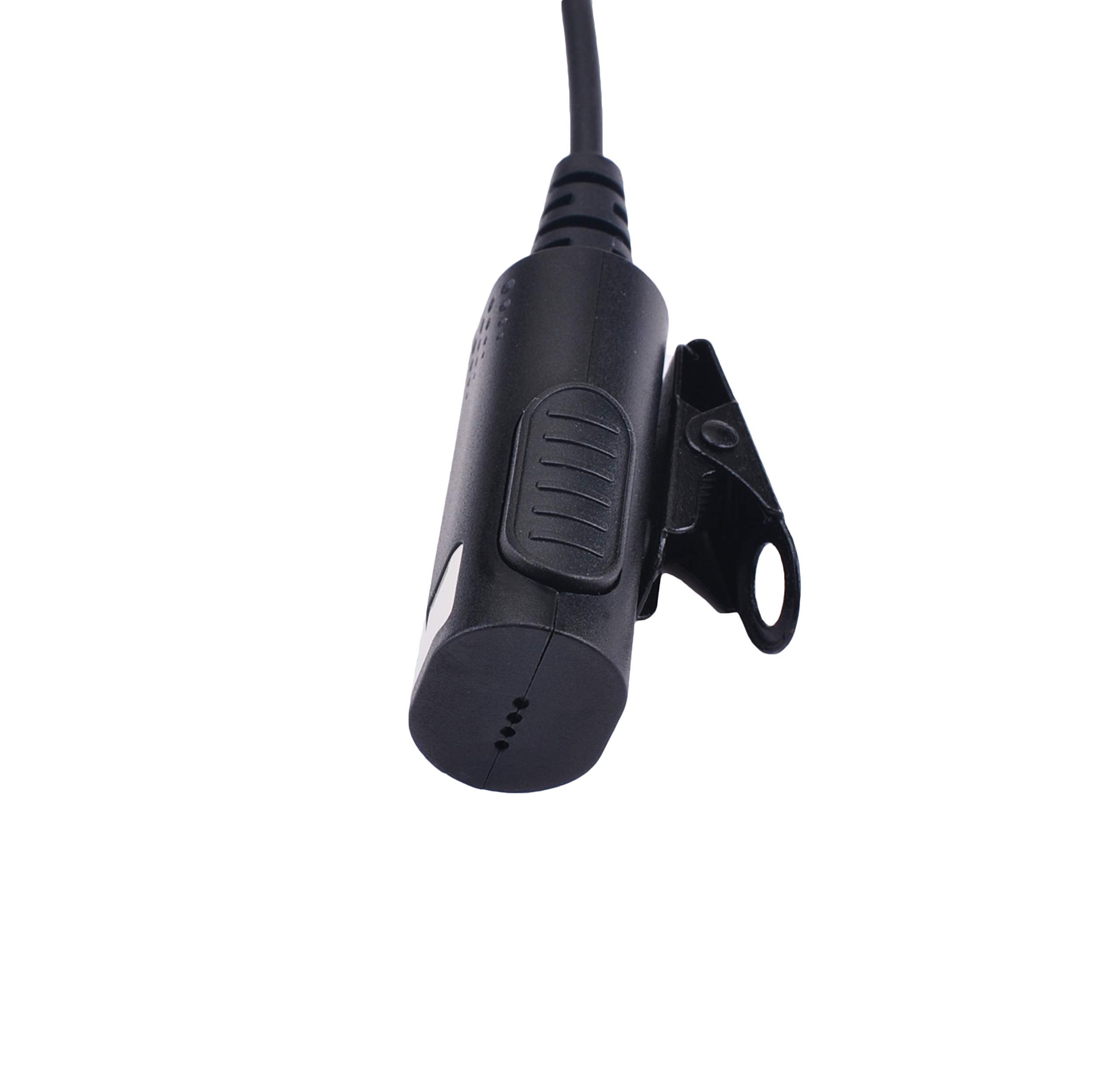 Ks K Storm Surveillance Headset Acoustic Tube Earpiece With Mic Compatible With Kenwood Two Way Radio