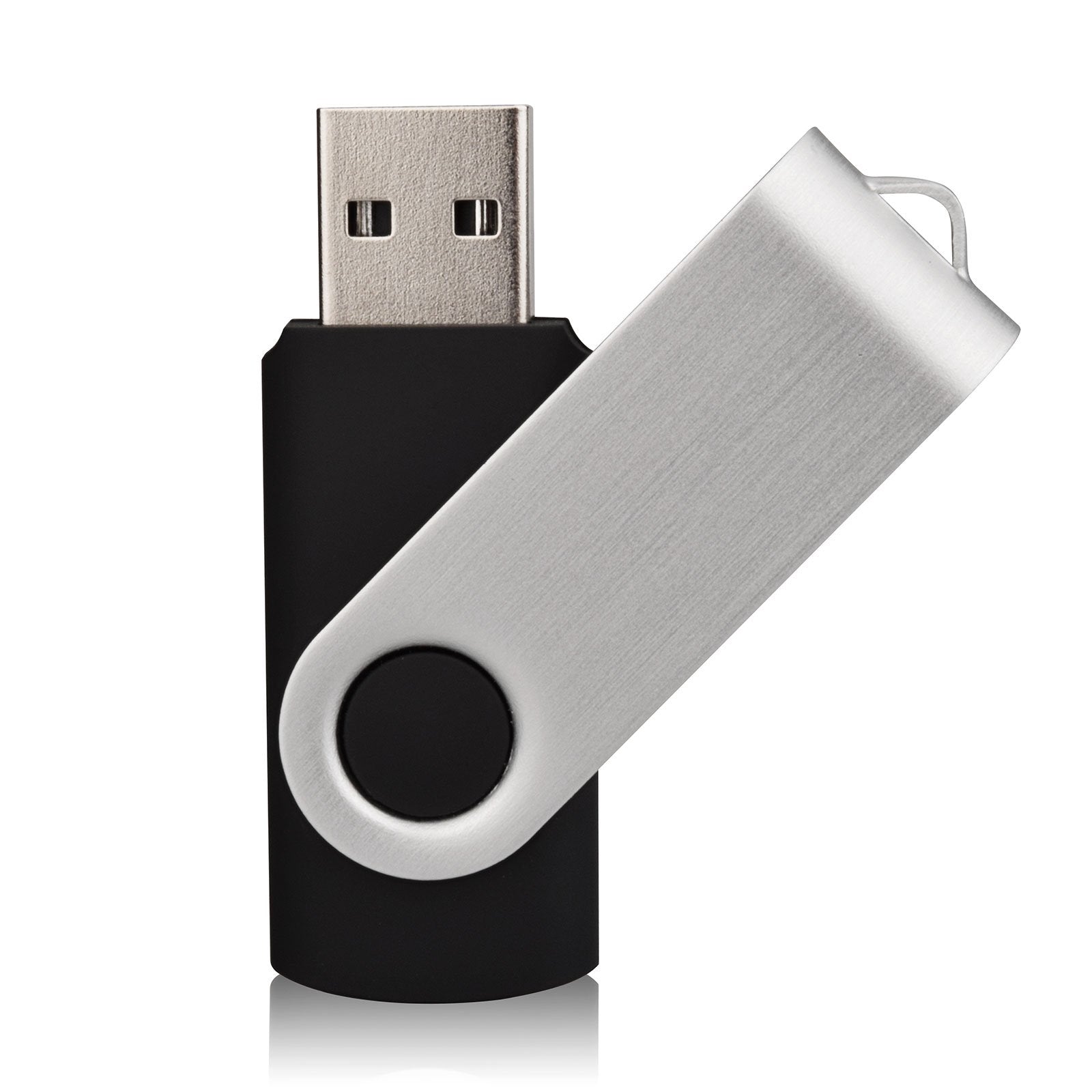 Kalsan Type C Usb Flash Drive 64Gb 2 In 1 Usb Sticks Otg Type C+ Usb 3.0 Dual Drive Waterproof Memory Stick With Keychain Metal Silver Color