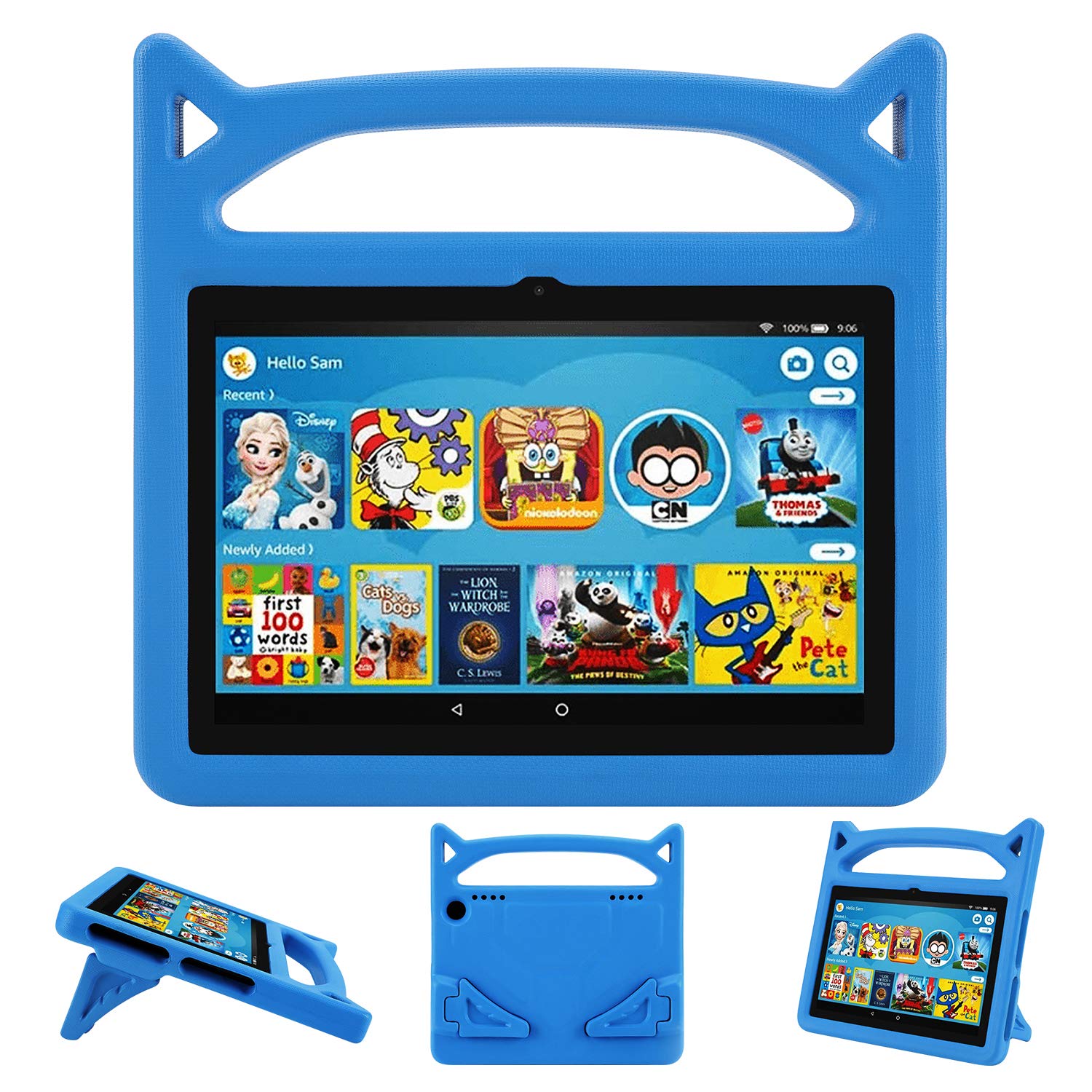 Kids Tablet Case For 8 Tablet(2020/2022 Release,10Th/12Th Generation),Dinines Incompatible With Ipad Samsung 8Inch Tablet,Anti S