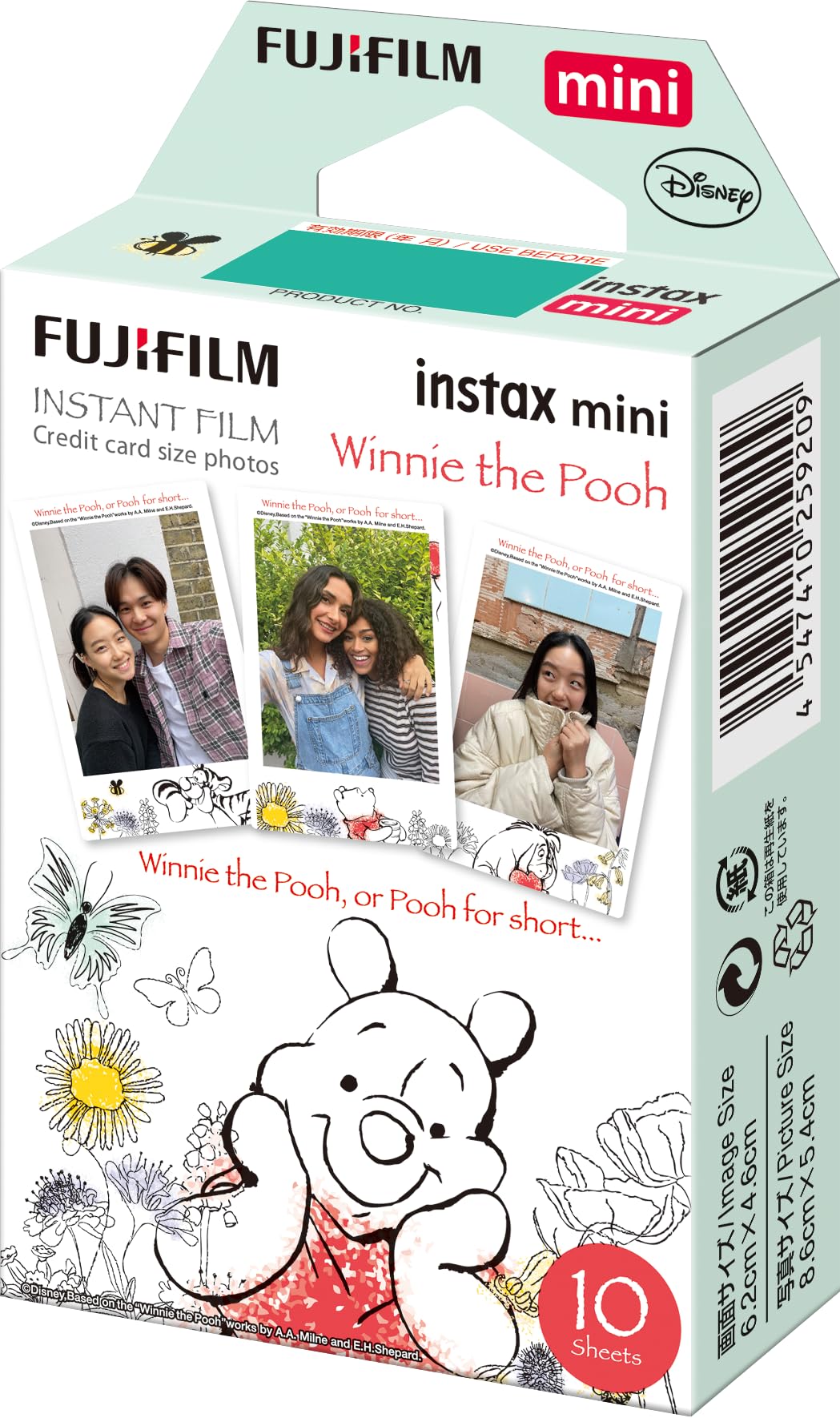 Fujifilm Instax Mini Film Winnie The Pooh