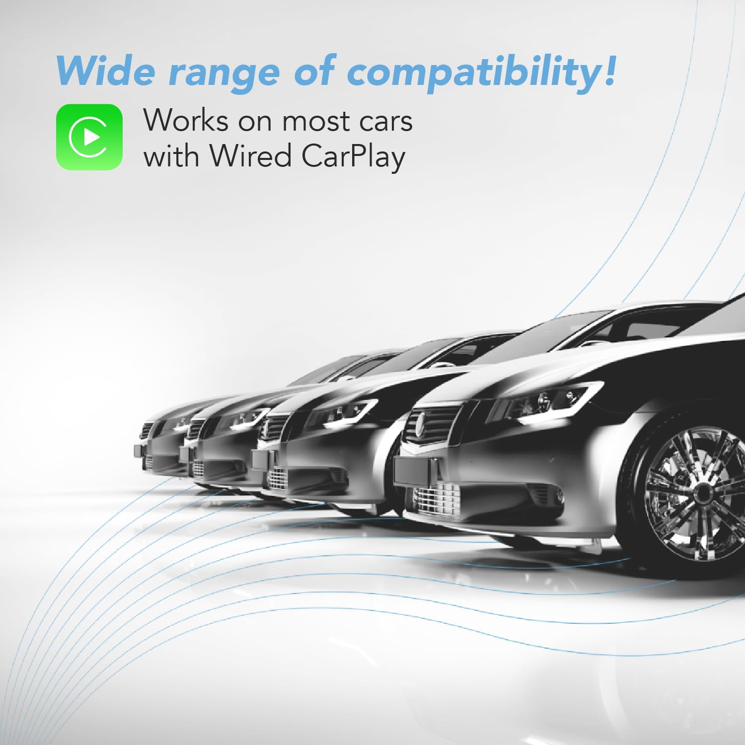 Wireless Carplay Adapter   Newest And Fastest 5Ghz   Autosky   Plug And Play   Usb C And Usb A Cables   Wired Carplay Required