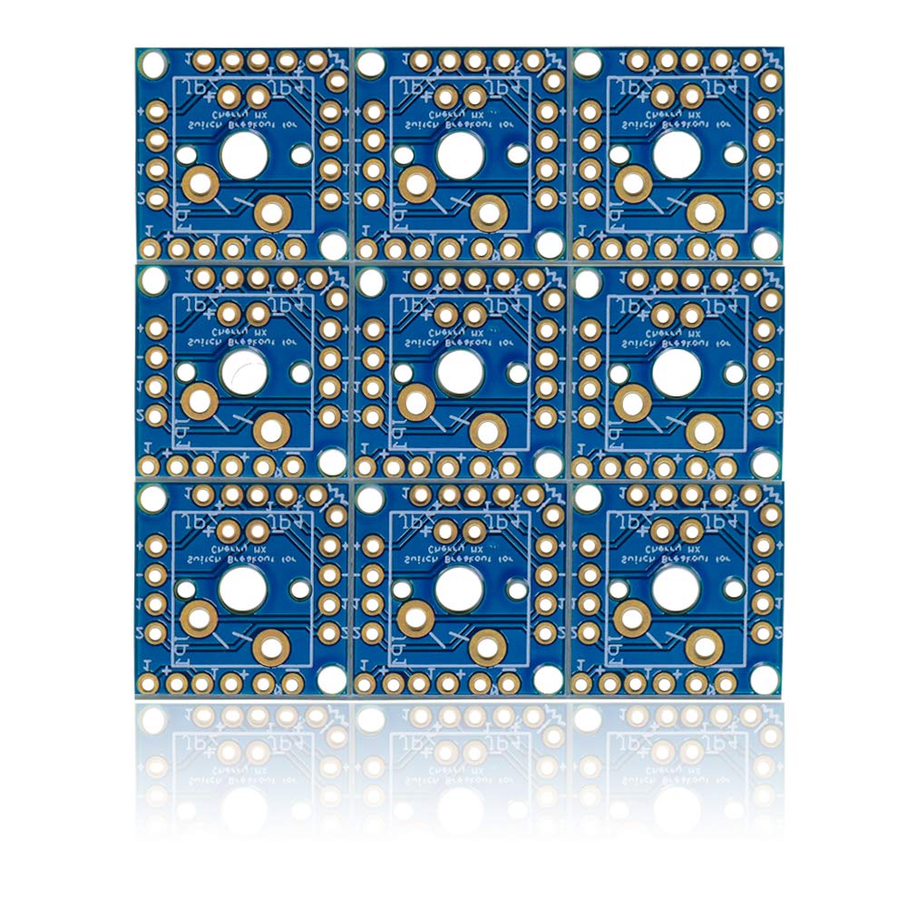 Treedix Key Switch Breakout Prototype Pcb Board With 5 Pins Black Switches Key Click With R2 Keycap Compatible With Mechanical K