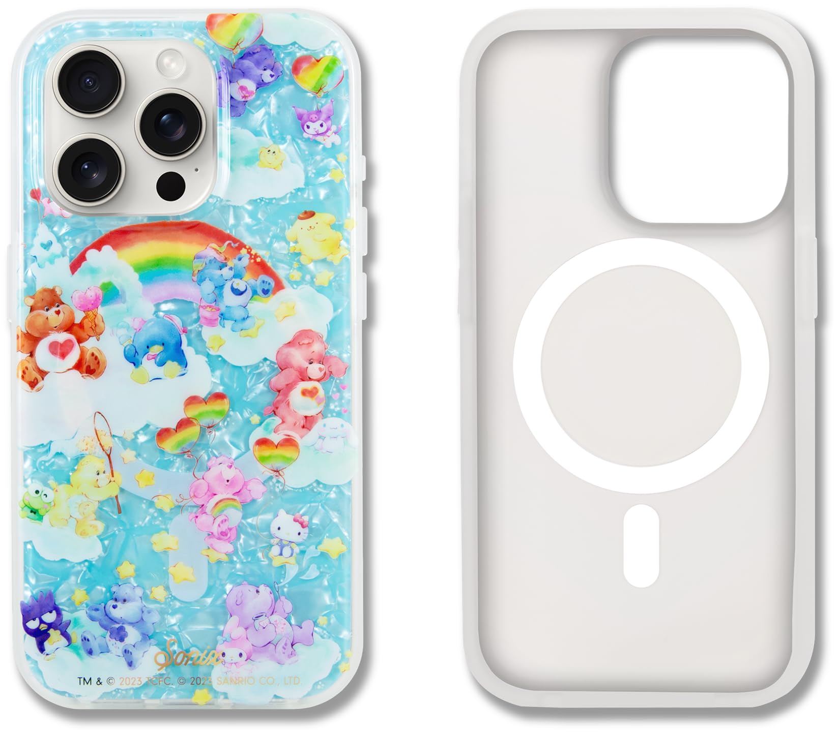 Sonix X Sanrio Case For Iphone 15 Pro | Compatible With Magsafe | 10Ft Drop Tested | Hello Kitty + Care Bears