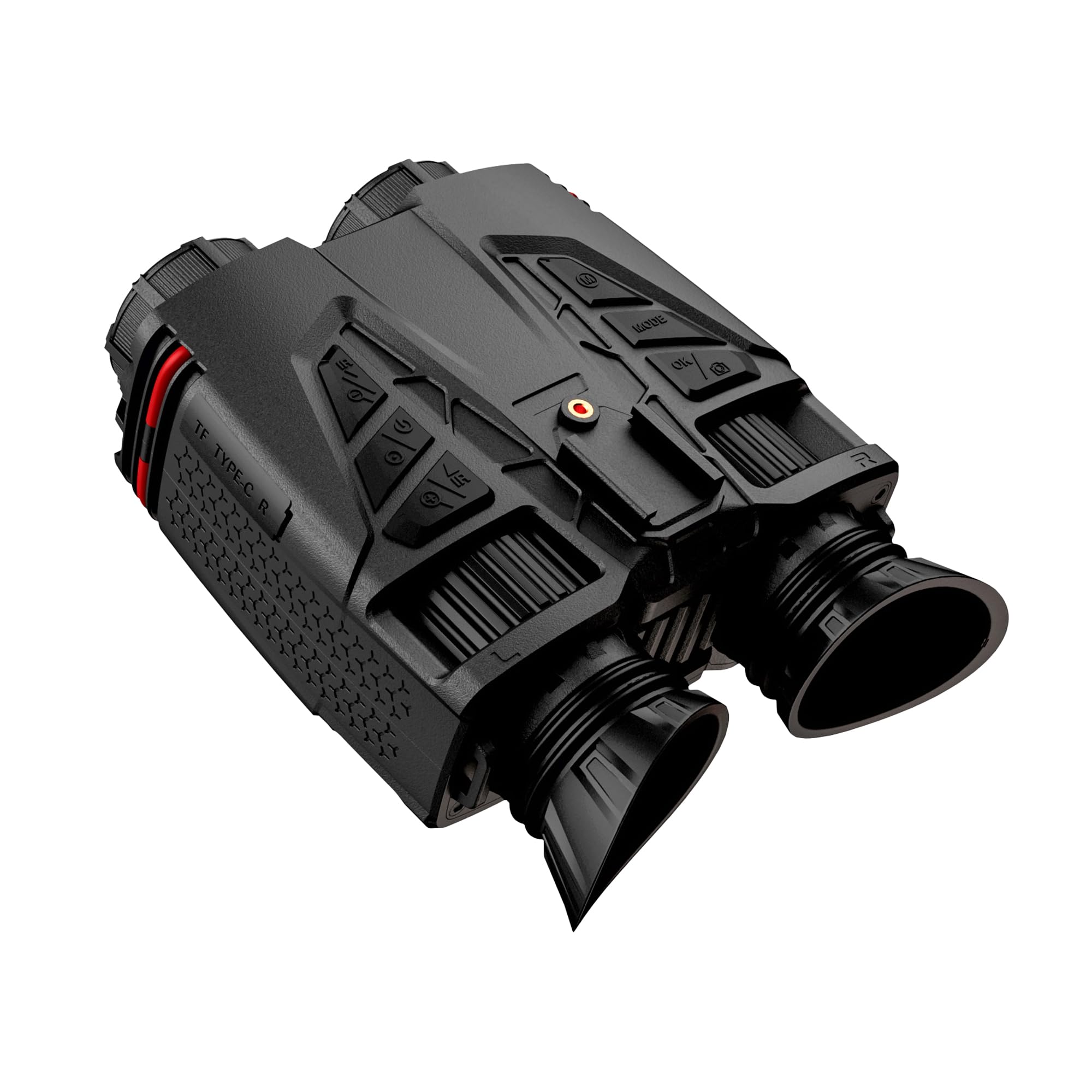 4K Night Vision Goggles with 3000mAh Rechargeable Battery,3D Dual Screens,Day/Night Vision with IR up to 1000ft,7X Digital Zoom 