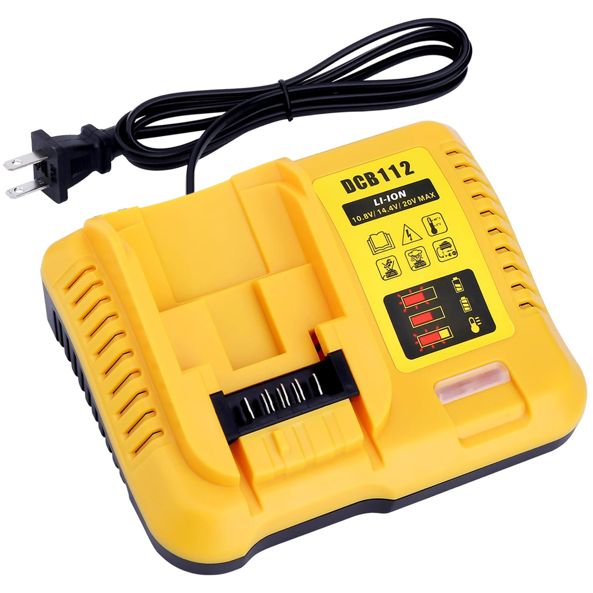 Dcb112 Battery Charger Replacement For 12V 20V And 60V Max Lithium Ion Battery Dcb201 Dcb200 Dcb612 Dcb609 2 Dcb609 Dcb606 Dcb60
