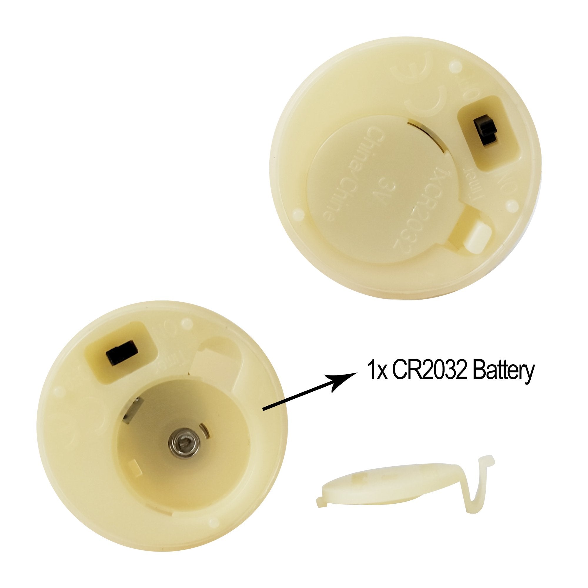 Candle Choice 12 Pcs Premium Flameless Candles, Led Flameless Votives, Battery Operated Votives, Long Battery Life, 120+ Hours B