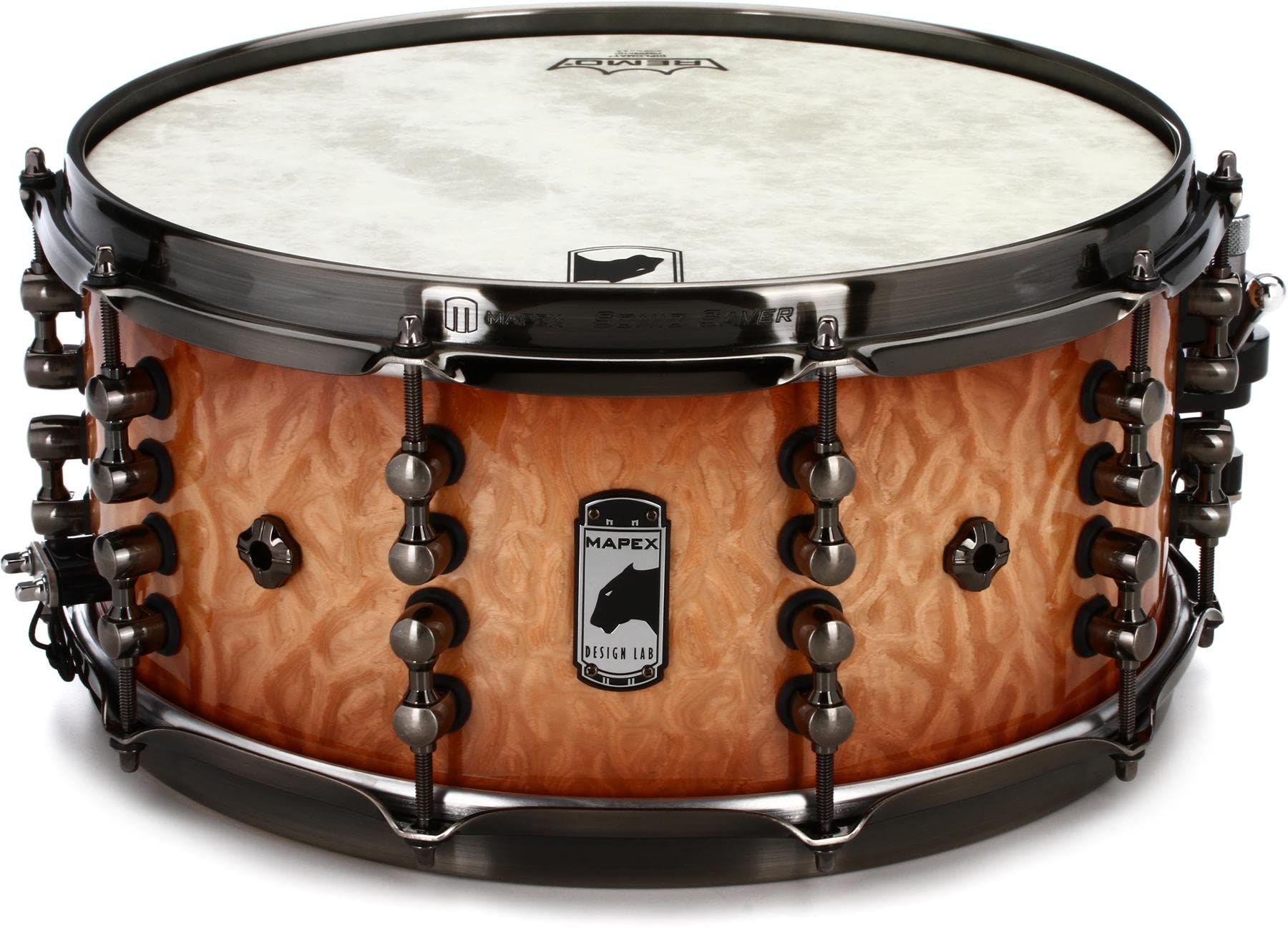 Mapex Black Panther Design Lab Versatus Snare Drum   14 X 6.5 Inch   Peach Burl