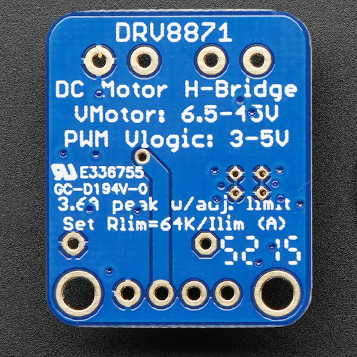 Adafruit Drv8871 Dc Motor Driver Breakout Board   3.6A Max