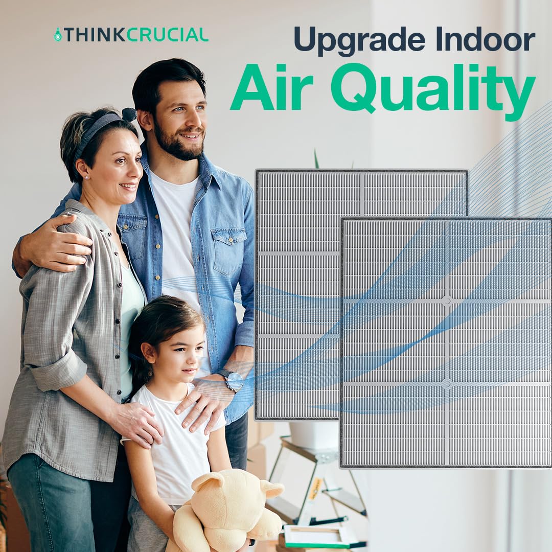 Crucial Air Replacement Air Purifier Filter   Compatible With Whirlpool Part # 8171434K, 1183054K   Fits Whirlpool Air Purifier