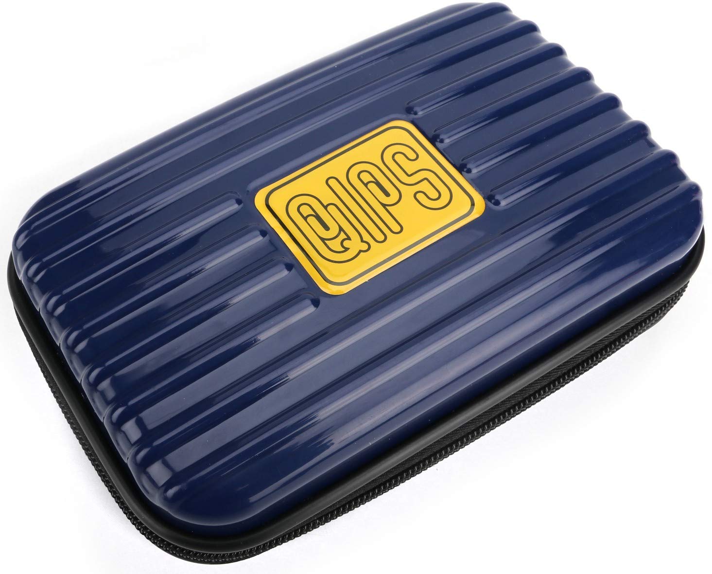 Qips Hard Case Polycarbonate Made Unbreakable And Light Weight Universal Jumbo Travel Case For Small Electronics And Accessories
