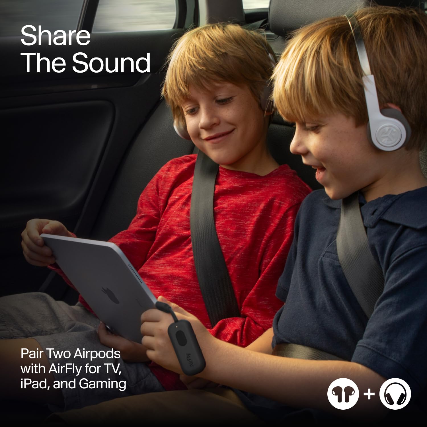 Twelve South Airfly Pro Bluetooth Wireless Audio Transmitter/Receiver For Up To 2 Airpods/Wireless Headphones; Use With Any 3.5