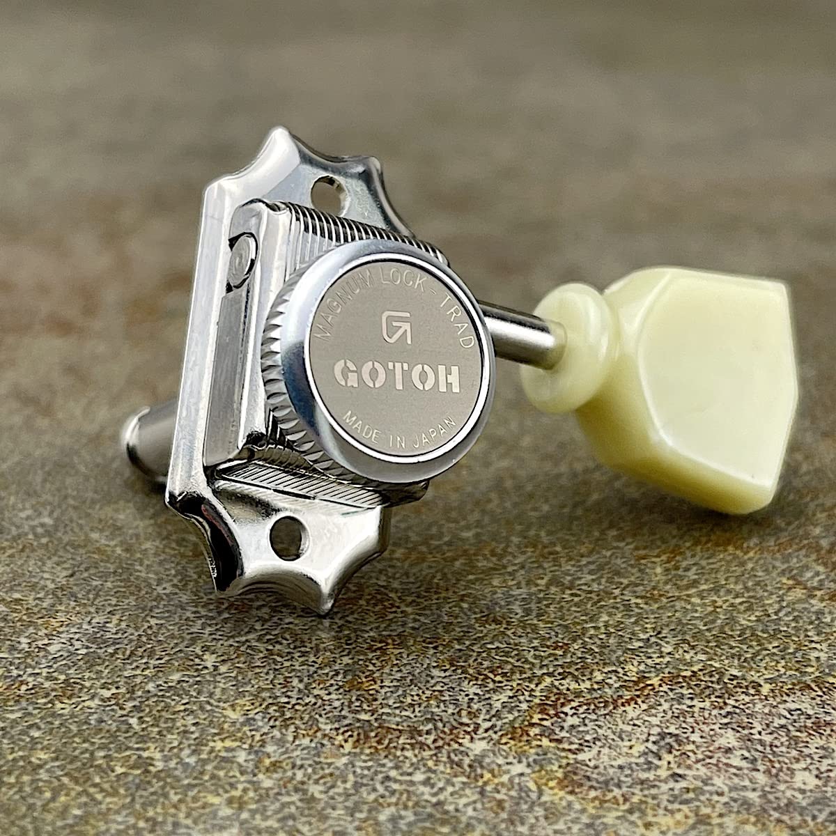 Gotoh Sd90-Mgt 3X3 Locking Tuning Keys With Lock Knob - Nickel
