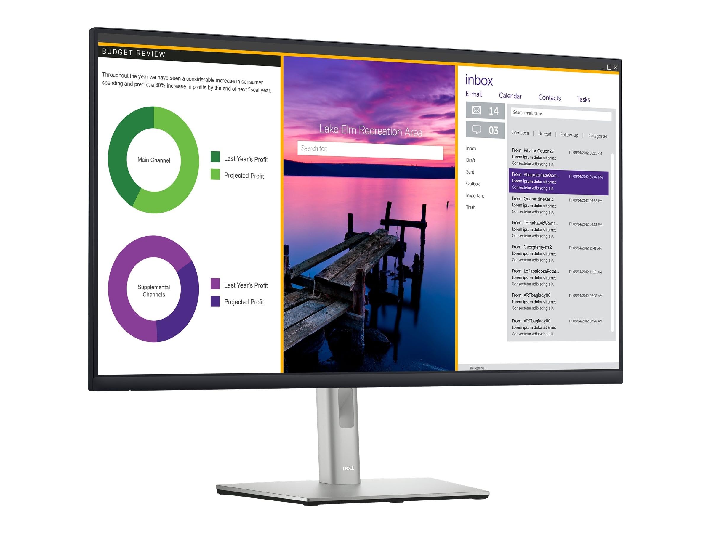 Dell P3223QE   LED Skaerm 31.5'' IPS 8ms
