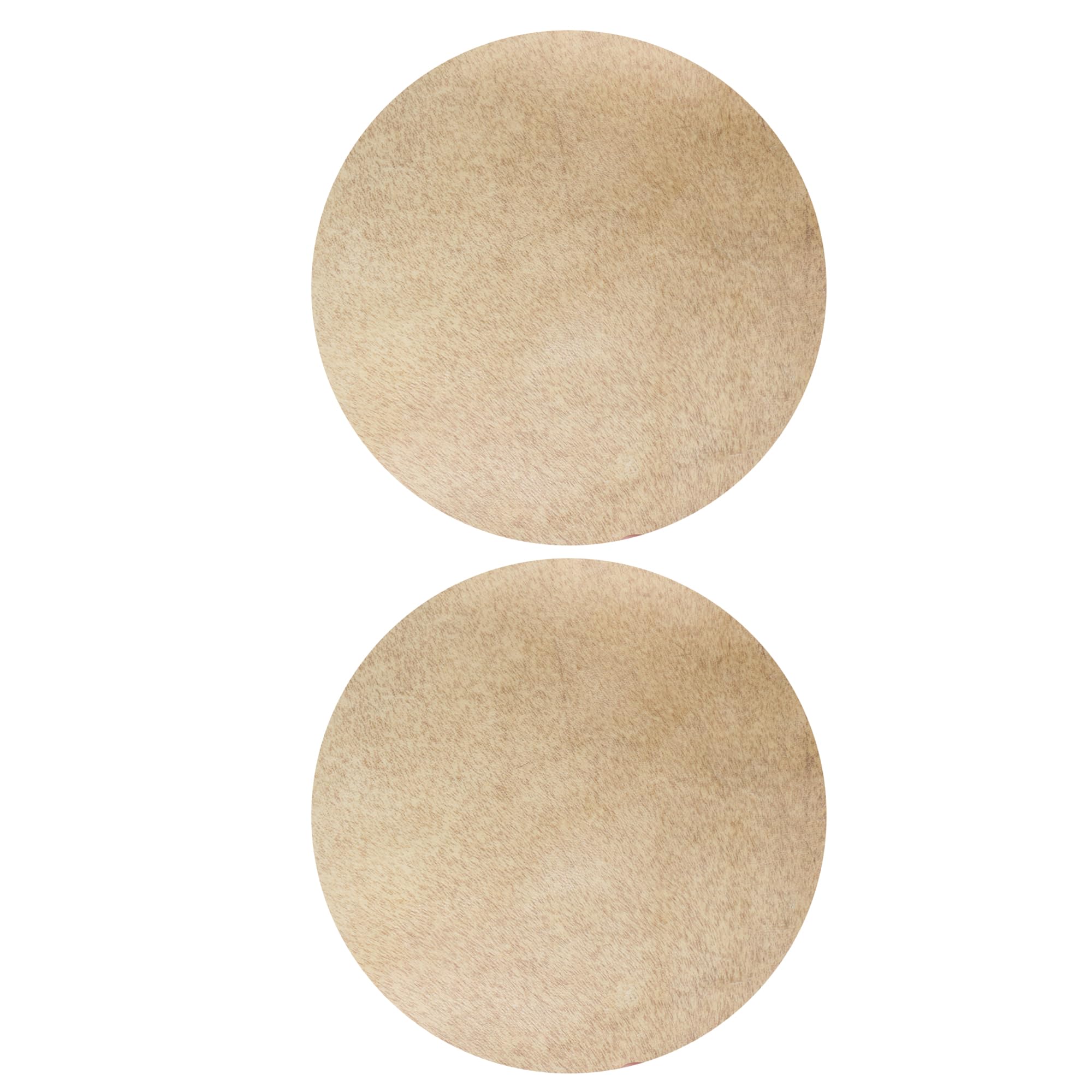 BQLZR 10 Inch Tambourine Drum Head 350mm Diameter x 1mm Thickness Percussion Pack of 2