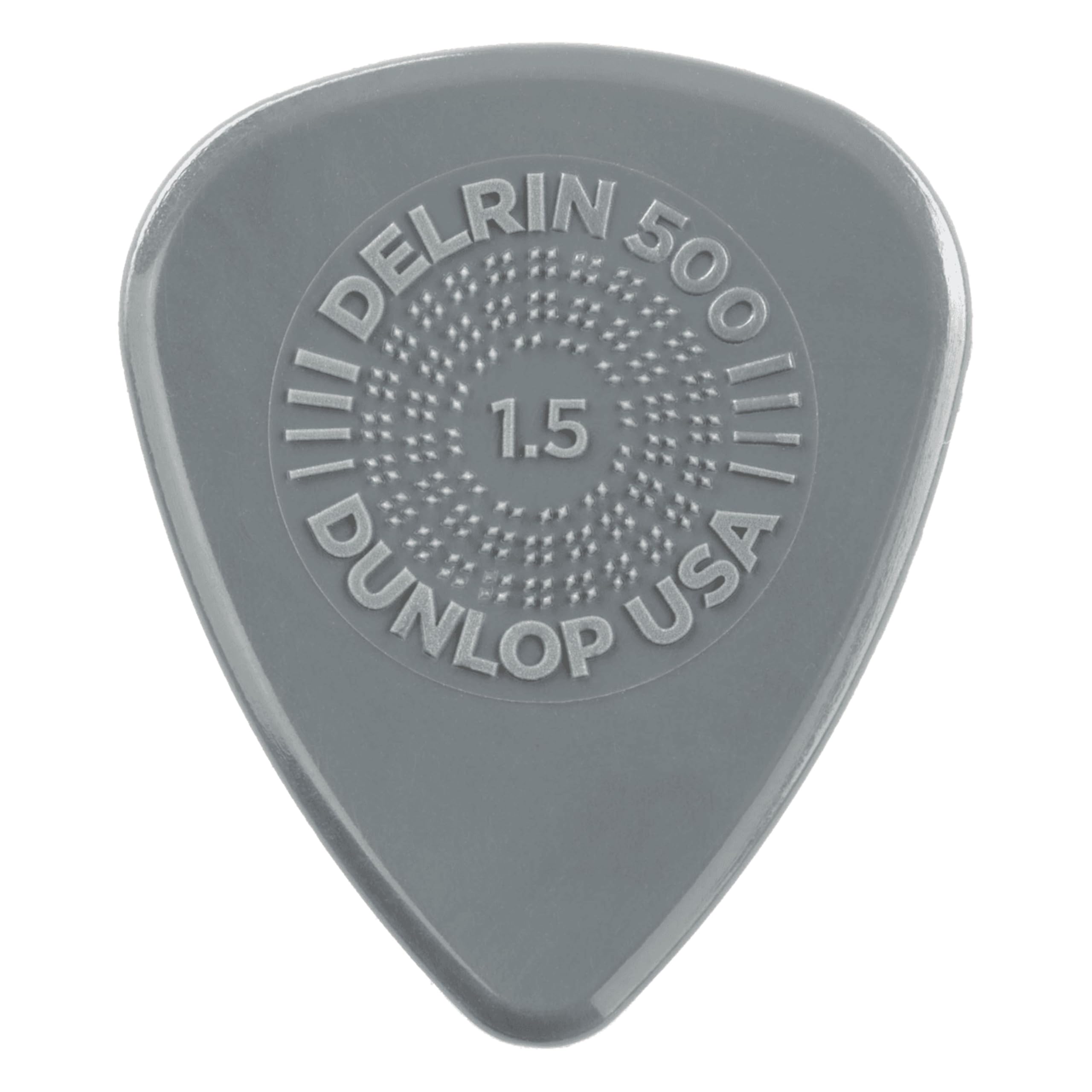 Jim Dunlop Delrin 500 Prime Grip 1.5Mm Guitar Picks (450P1.5)