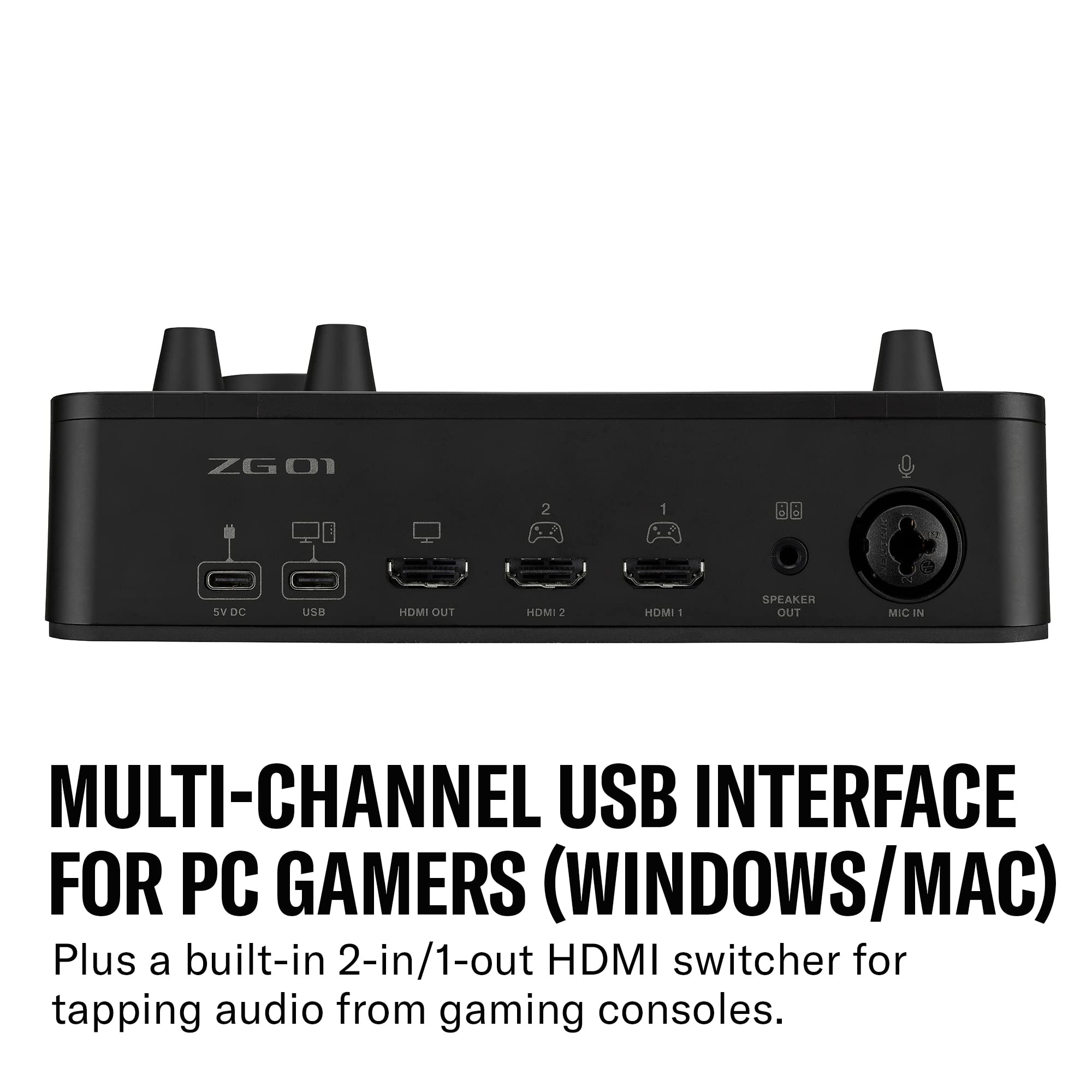 Yamaha Zg01 Gaming Mixer For Voice Chat And Game Streaming