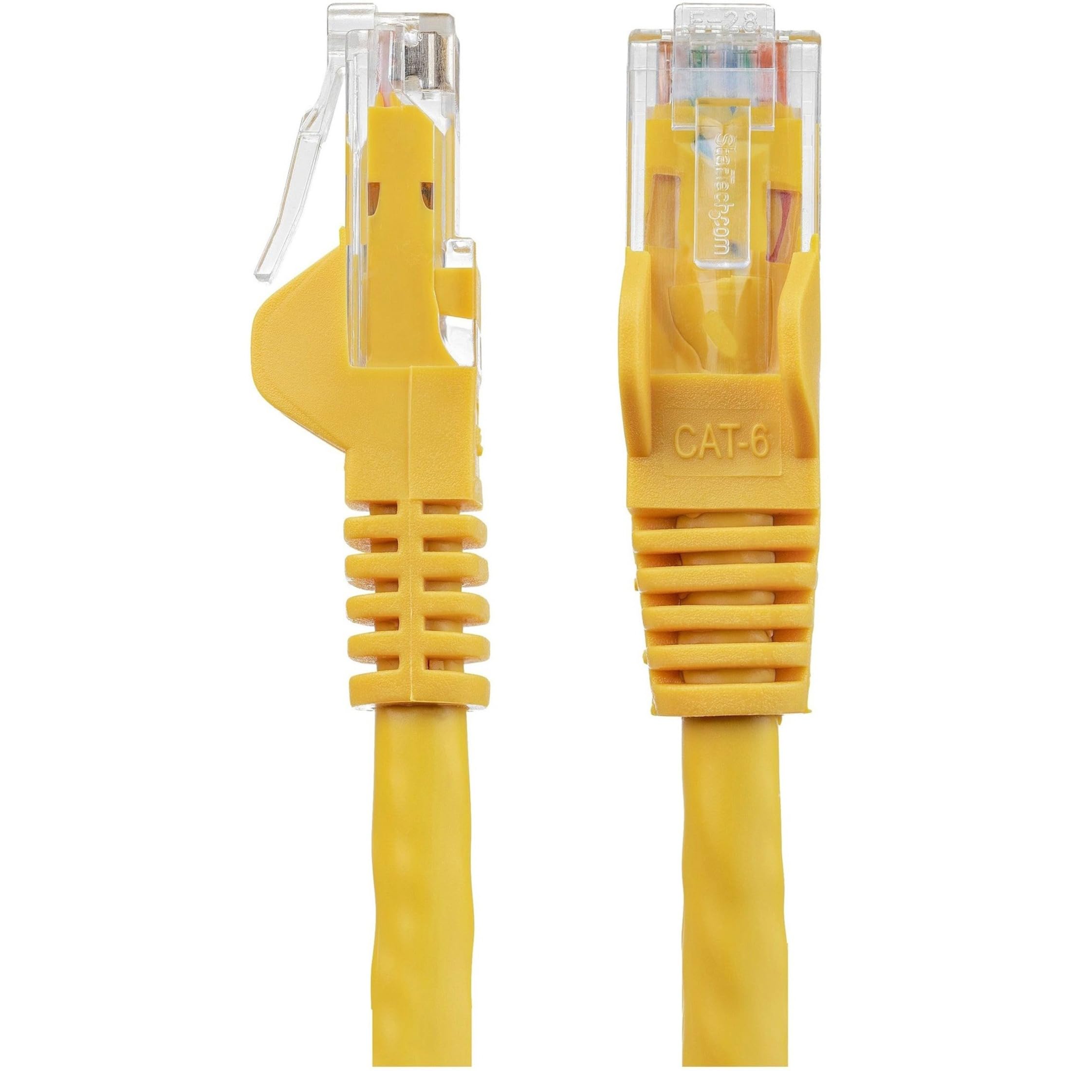 Startech.Com 100Ft Cat6 Ethernet Cable   Yellow Cat 6 Gigabit Ethernet Wire   650Mhz 100W Poe Rj45 Utp Network/Patch Cord Snagle